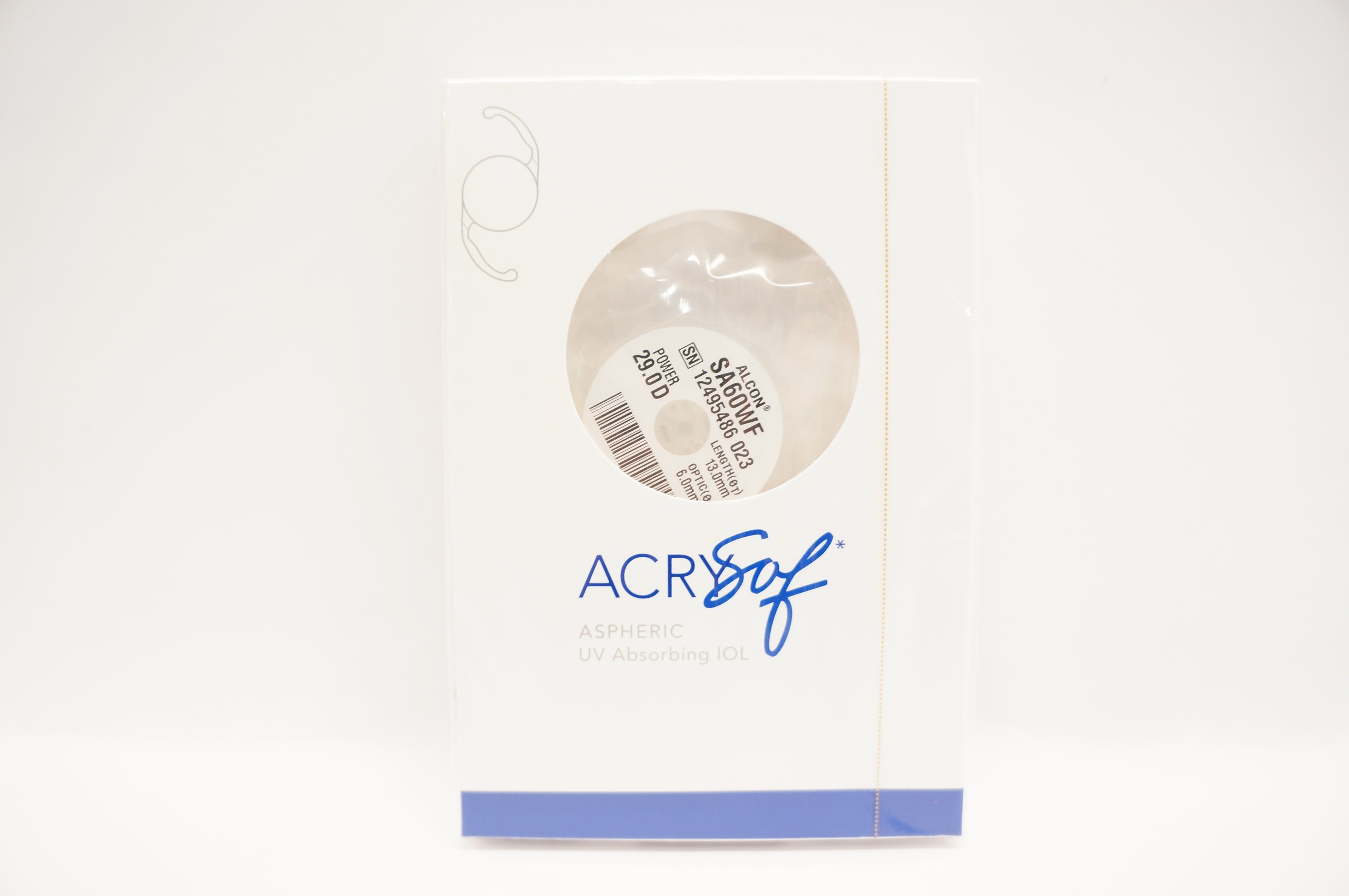 Alcon | SA60WF | AcrySof® Aspheric UV Absorbing IOL