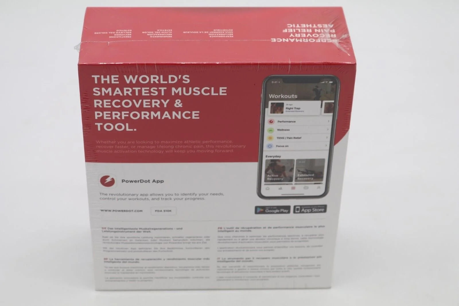 Therabody | 735850736204 | POWERDOT 2.0 DUO Smart Muscle Stimulator Sealed