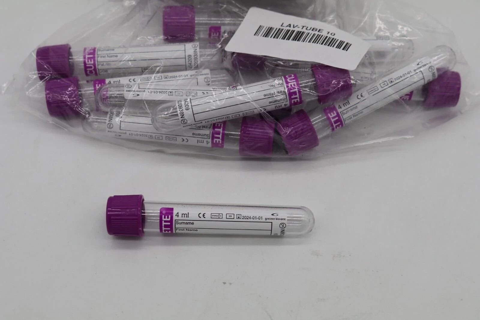 Greiner Bio-One | K2EDTA | Bio-One VACUETTE Blood Collection Tubes 4ml