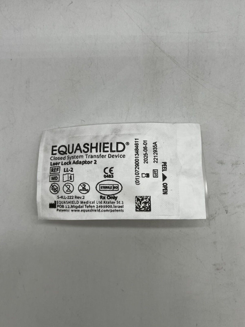 Equashield | LL-2 | Luer Lock Adaptor 2 – Medical Supply Fulfillment Center