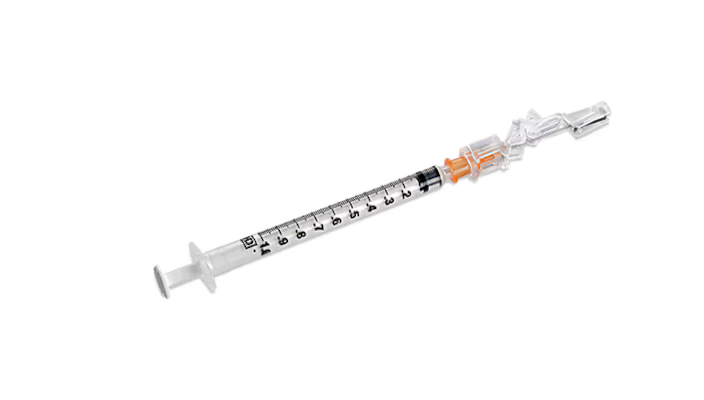 BD | 305930 | 1 mL Insulin Syringe with 25 G x 5/8" Needle