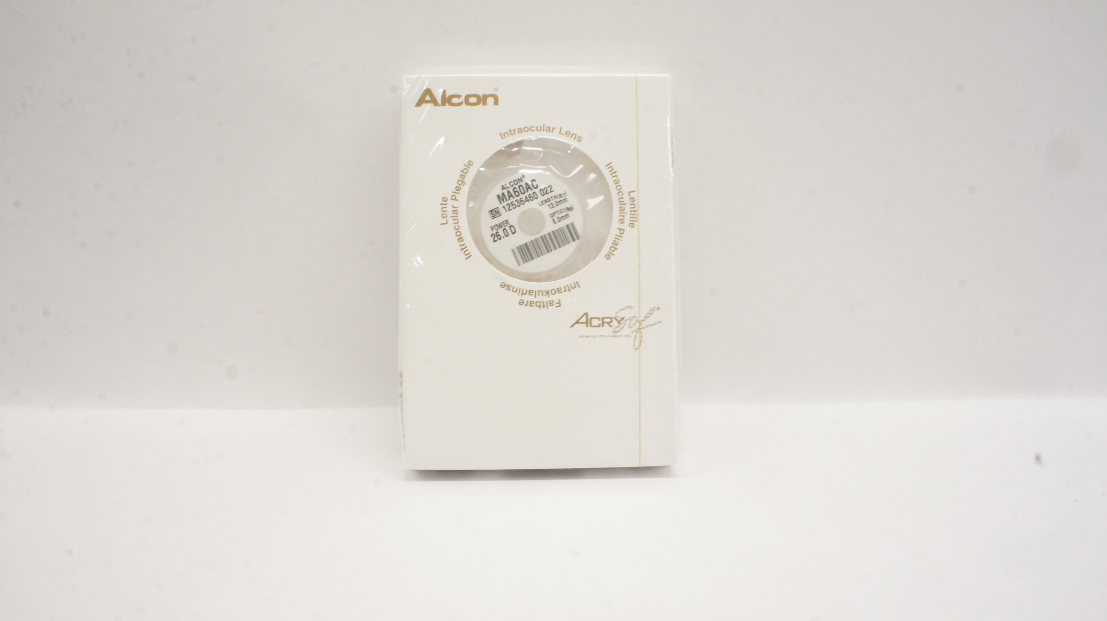 Alcon | MA60AC | AcrySof® Natural Hydrophobic Acrylic Intraocular Lens