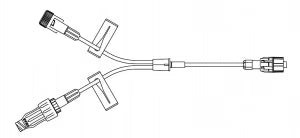 B. Braun | 473041 | Small Bore Triple-Leg Extension Set