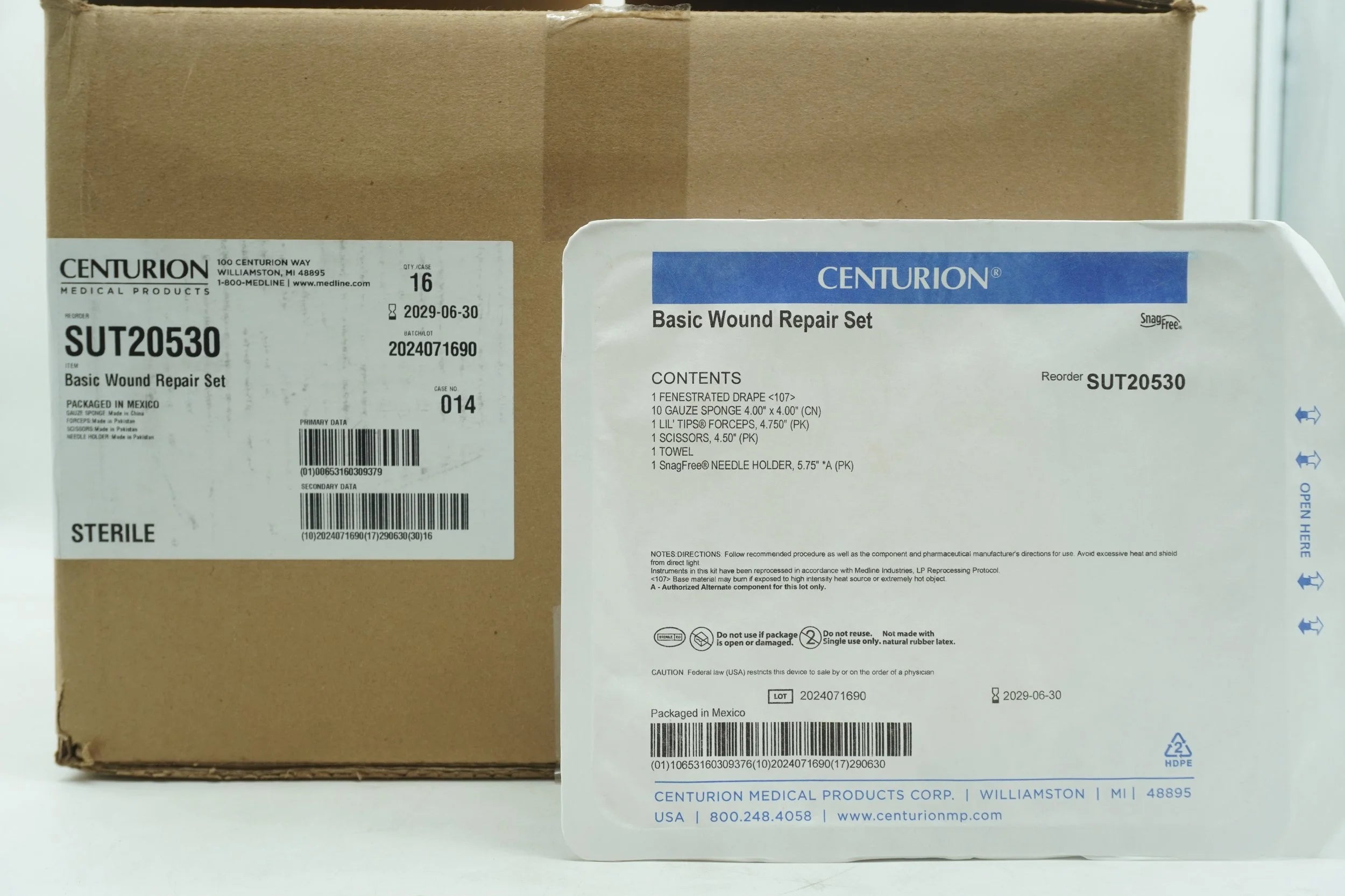 Centurion | SUT20530 | Basic Wound Repair Set