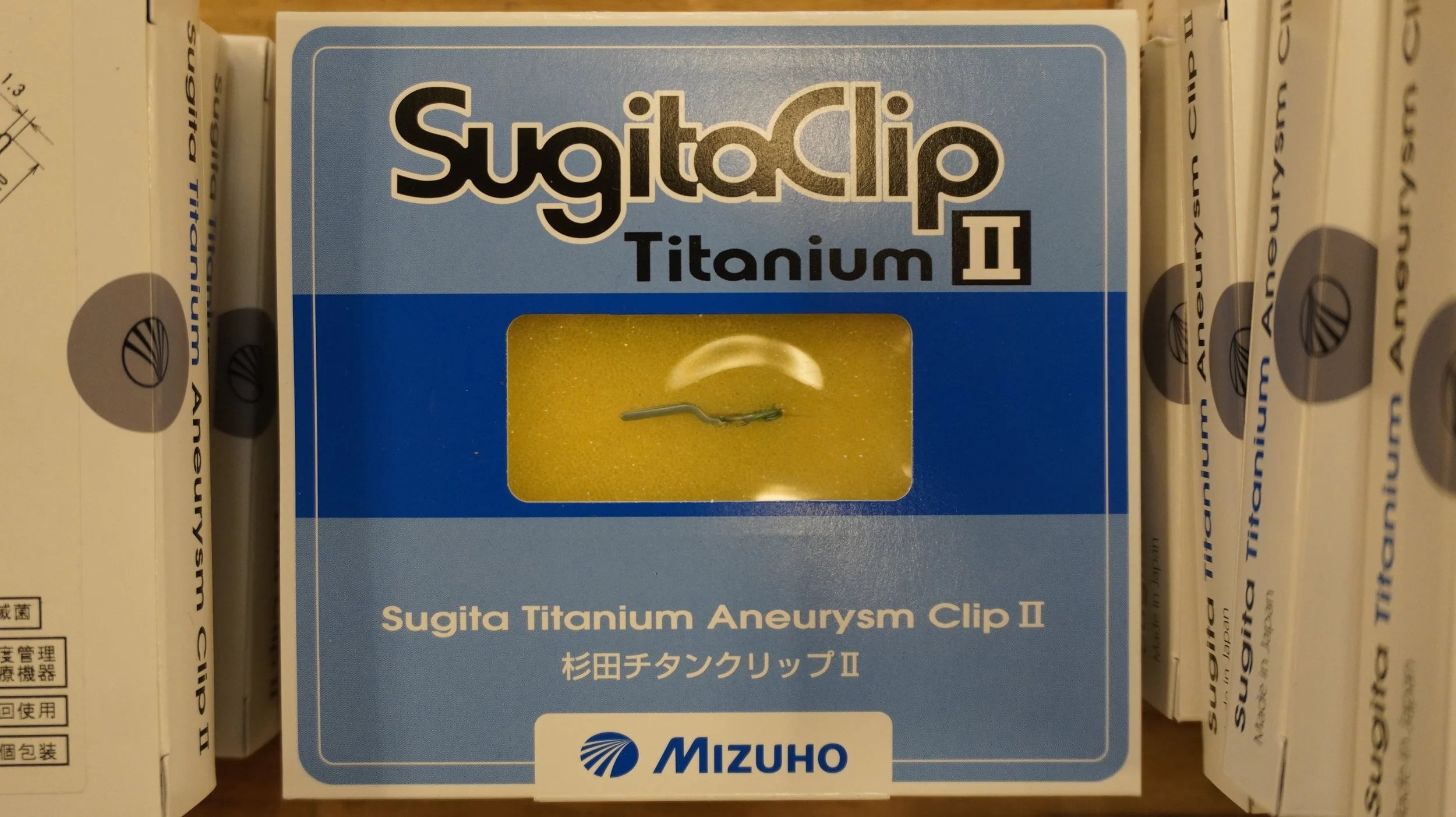 Mizuho | 17-001-13 | SugitaClip Titanium Aneurysm Clip II