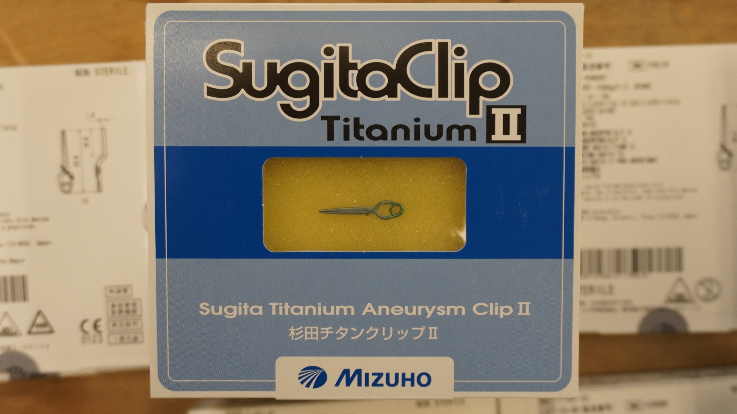 Mizuho | 17-001-15 | SugitaClip Titanium Aneurysm Clip II