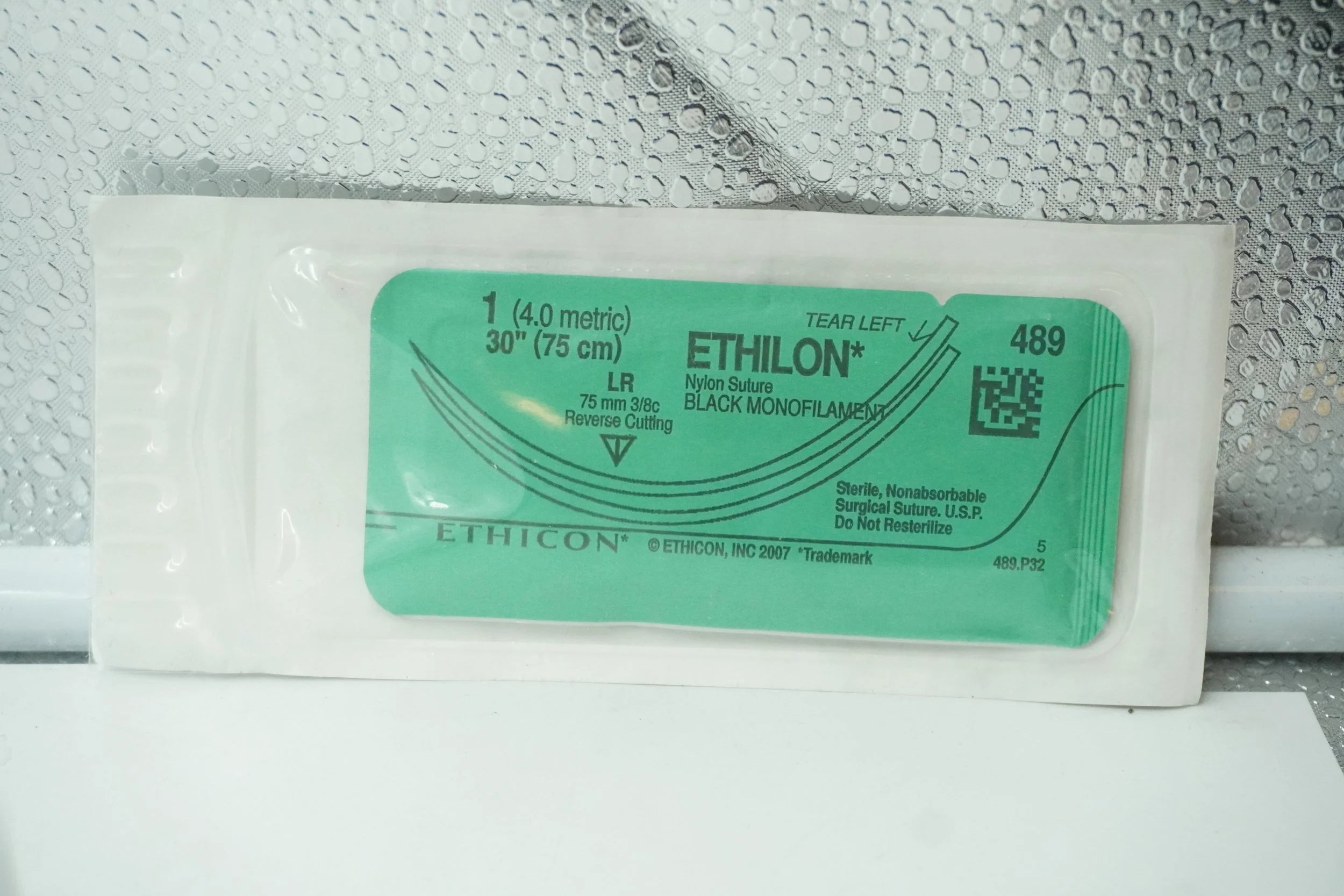 Ethicon | 489T | ETHILON Nylon Suture Black Monofilament