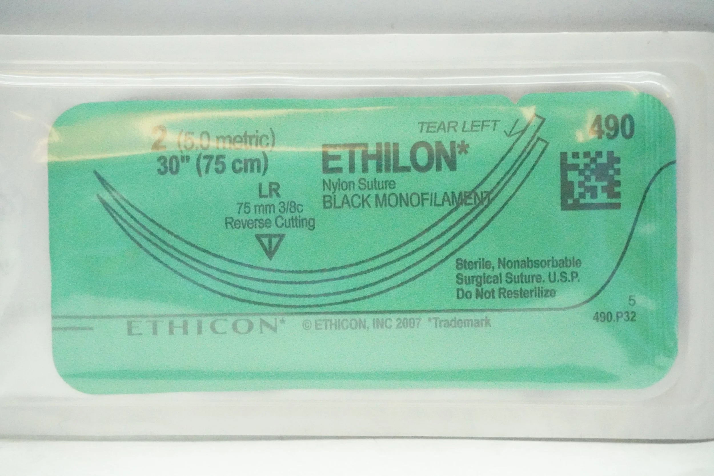 Ethicon | 490T | Ethilon Nylon Suture