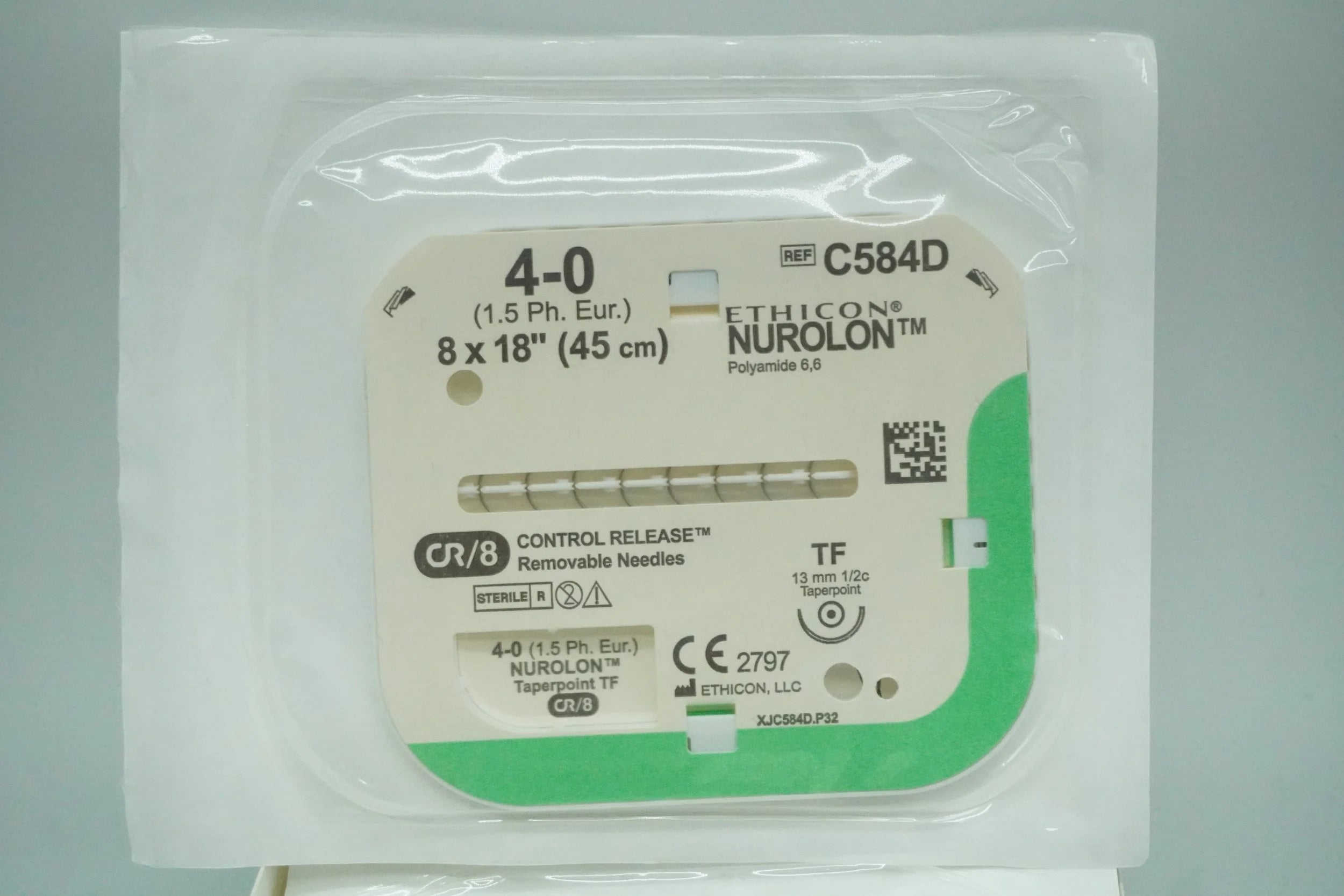Ethicon | C584D | NUROLON Polyamide Suture
