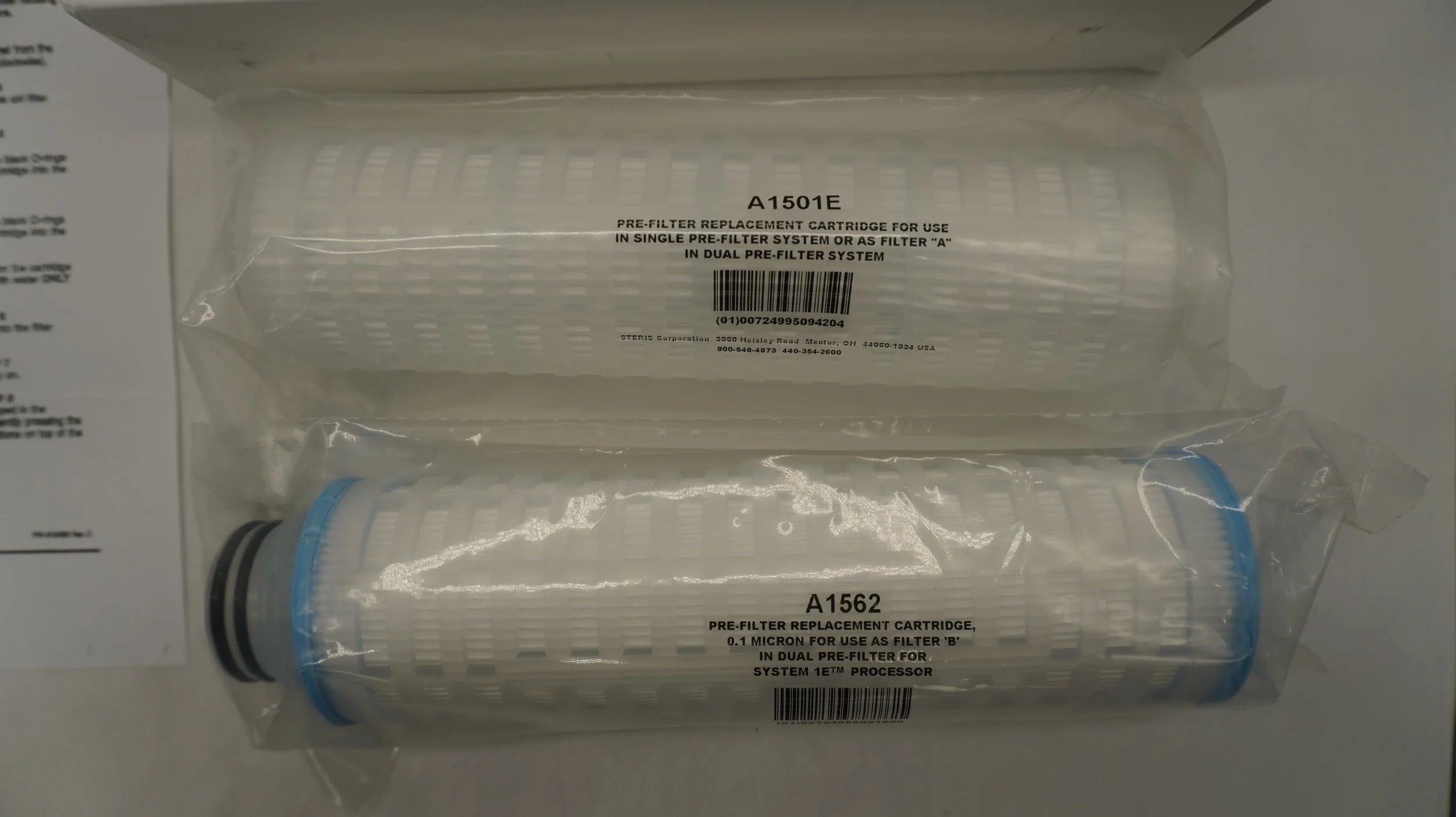 Steris | A1567 | Pre-Filter 1E Processor Set KIT