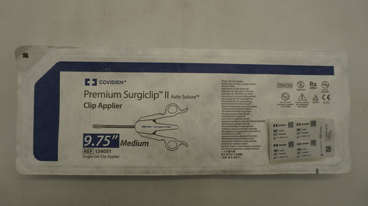 COVIDIEN | 134051 | IN-DATE | EACHES | Premium Surgiclip II Auto Suture Single Use Clip Applier