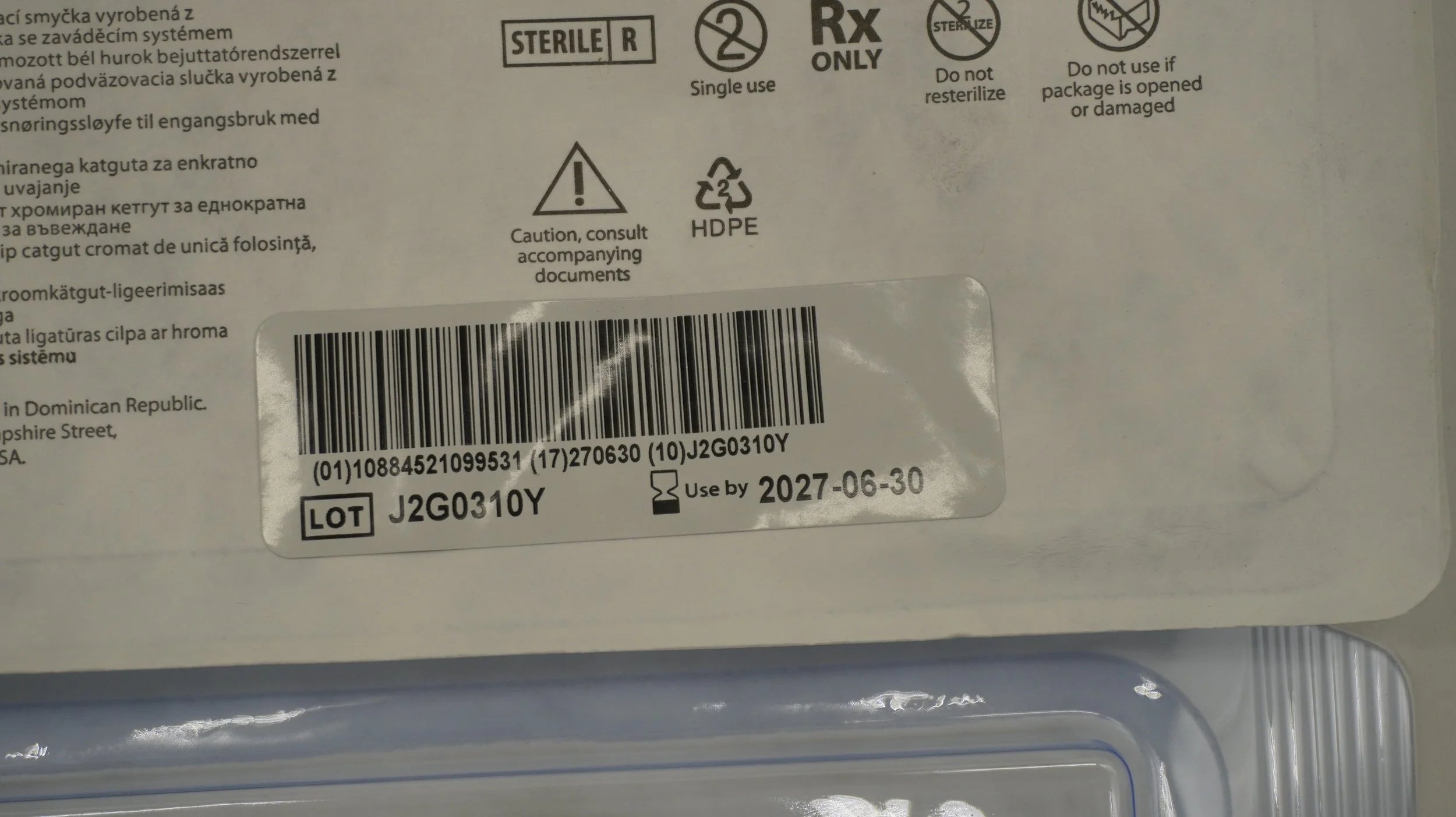 Covidien | SGL-1 | Surgitie Auto Suture Ligating Loop with Delivery System 0 4 Metrix
