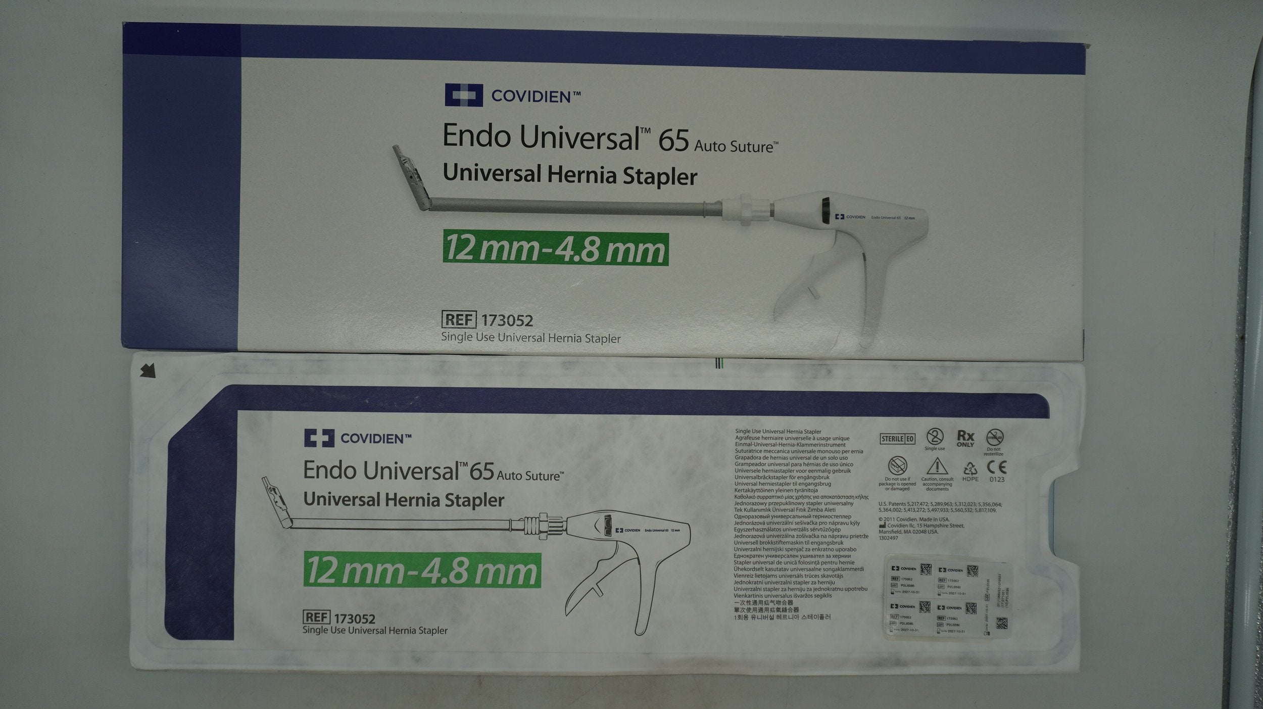 Covidien | 173052 | Endo Universal 65 Auto Suture Universal Hernia Stapler 12mm-4.8mm