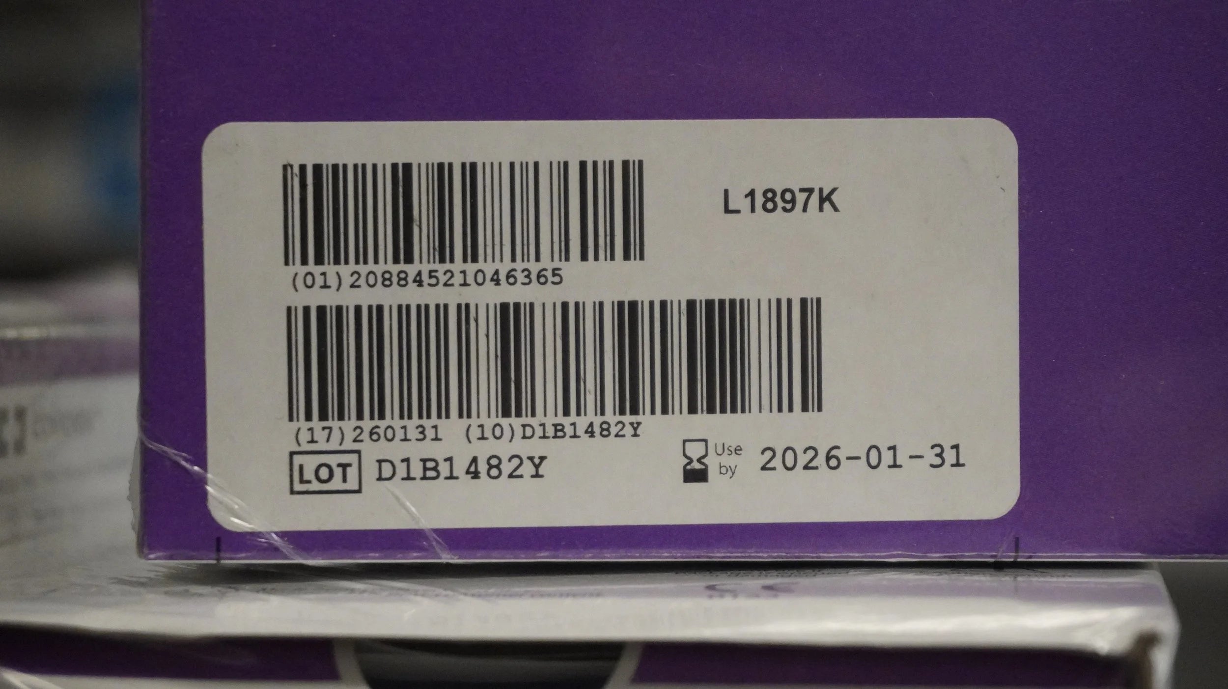 Covidien | L-1897K | Polysorb Braided Absorbable Suture 7-0 0.5 Metric 18" 45cm VIOLET