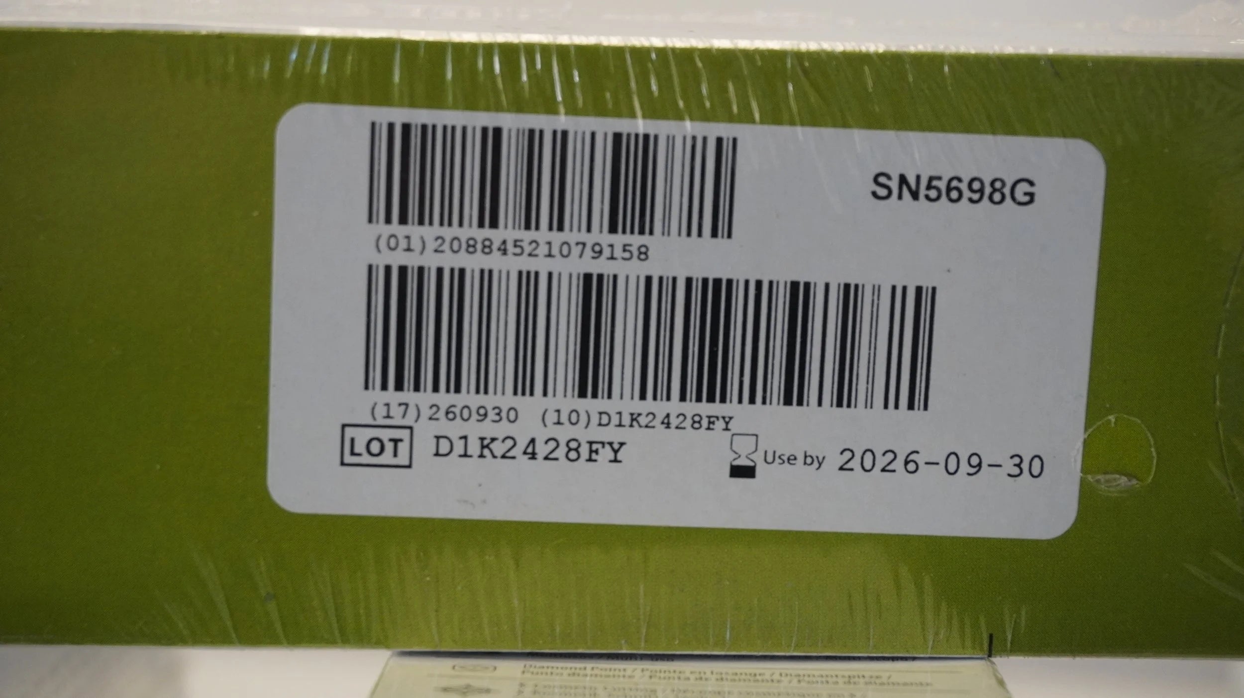 Covidien | SN-5698G | Monosof Monofilament Nylon 5-0 1 Metric 18" 45cm BLACK