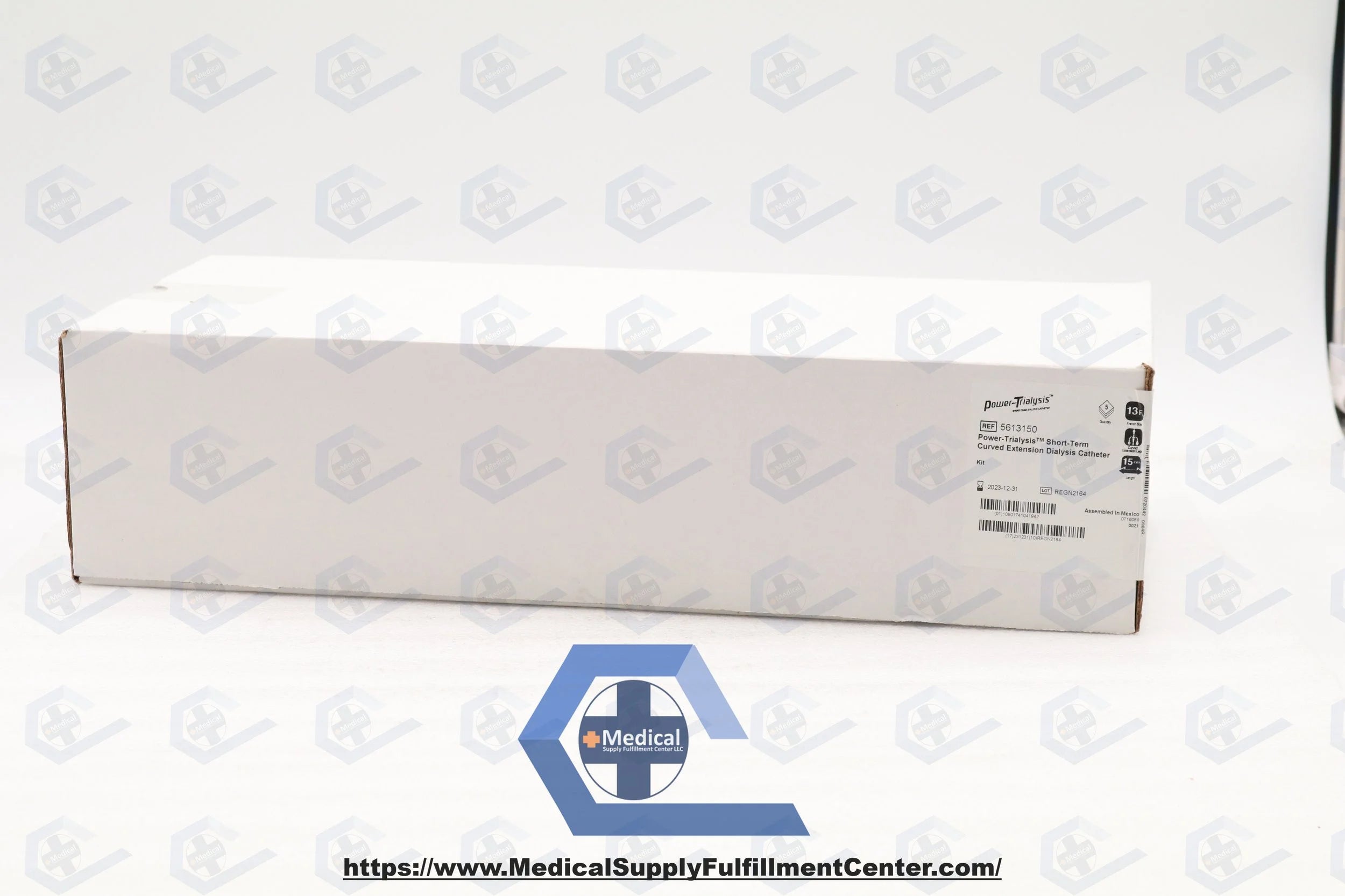 Bard | 5613150 | Power-Trialysis Dialysis Catheter Kit, Curved 13F x 15cm