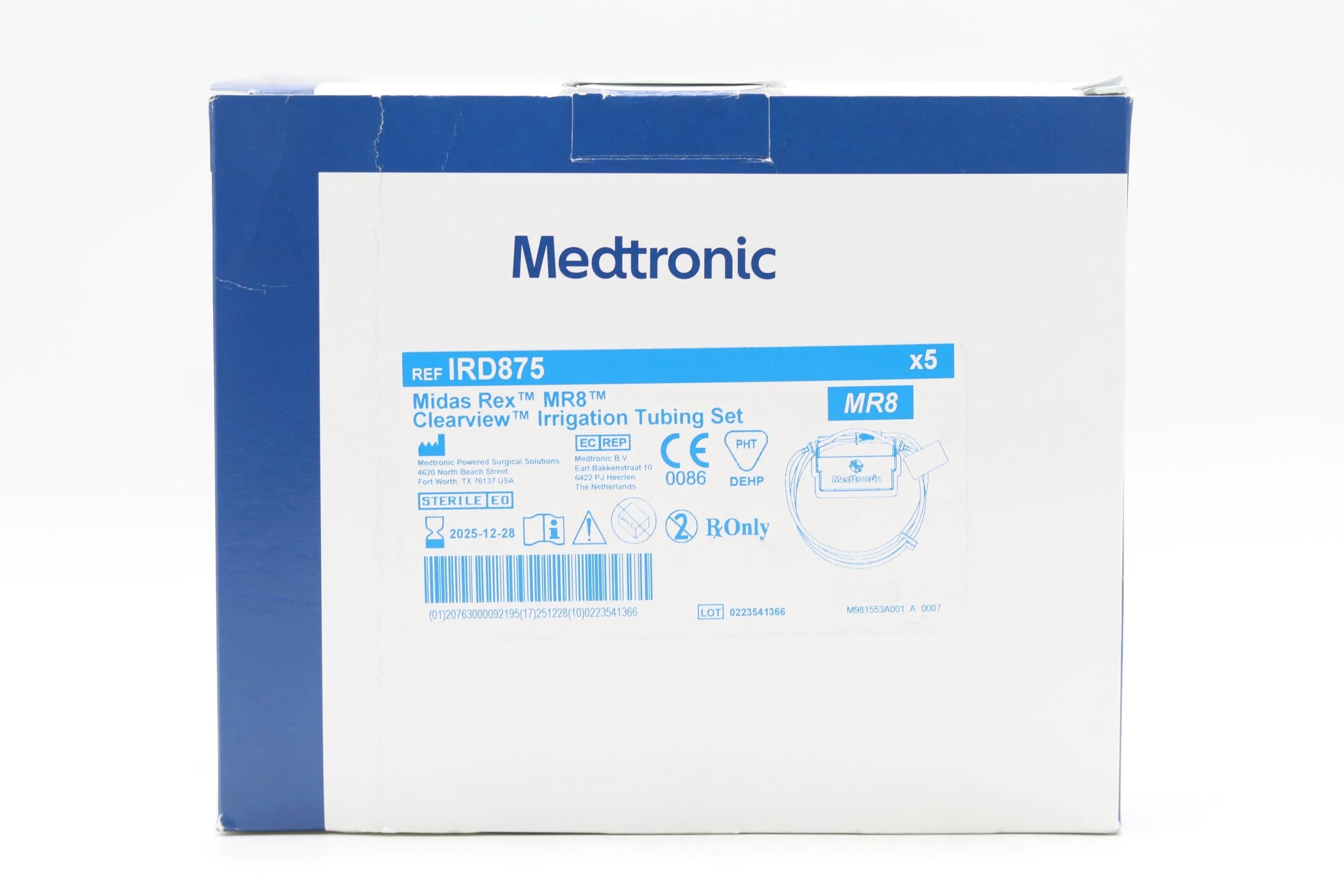 Medtronic | IRD875 | Midas Rex MR8 Clearview Irrigation Tubing Set