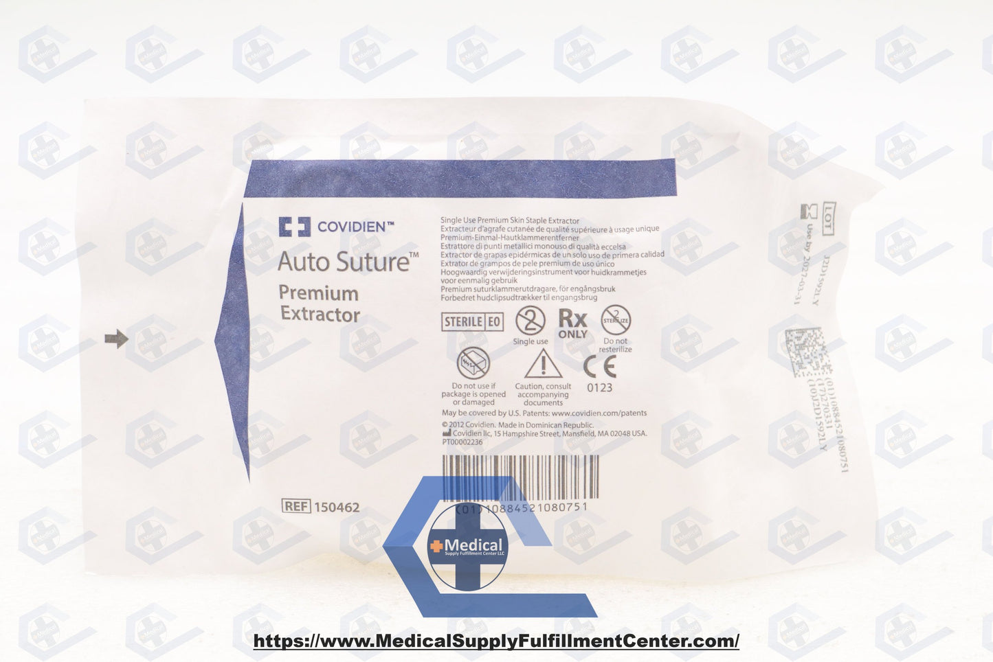 TEST ITEM | COVIDIEN | 150462 | IN-DATE | EACHES | Auto Suture Premium Extractor