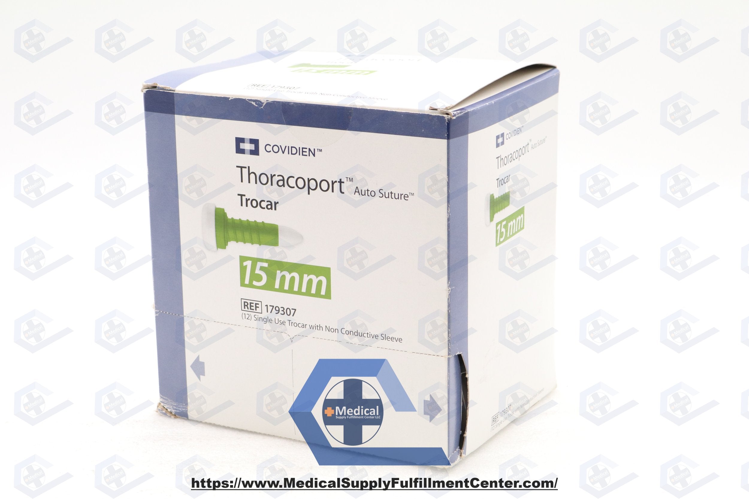 Covidien | 179307 | THORACOPORT TROCAR WITH NON CONDUCTIVE SLEEVE, 15MM