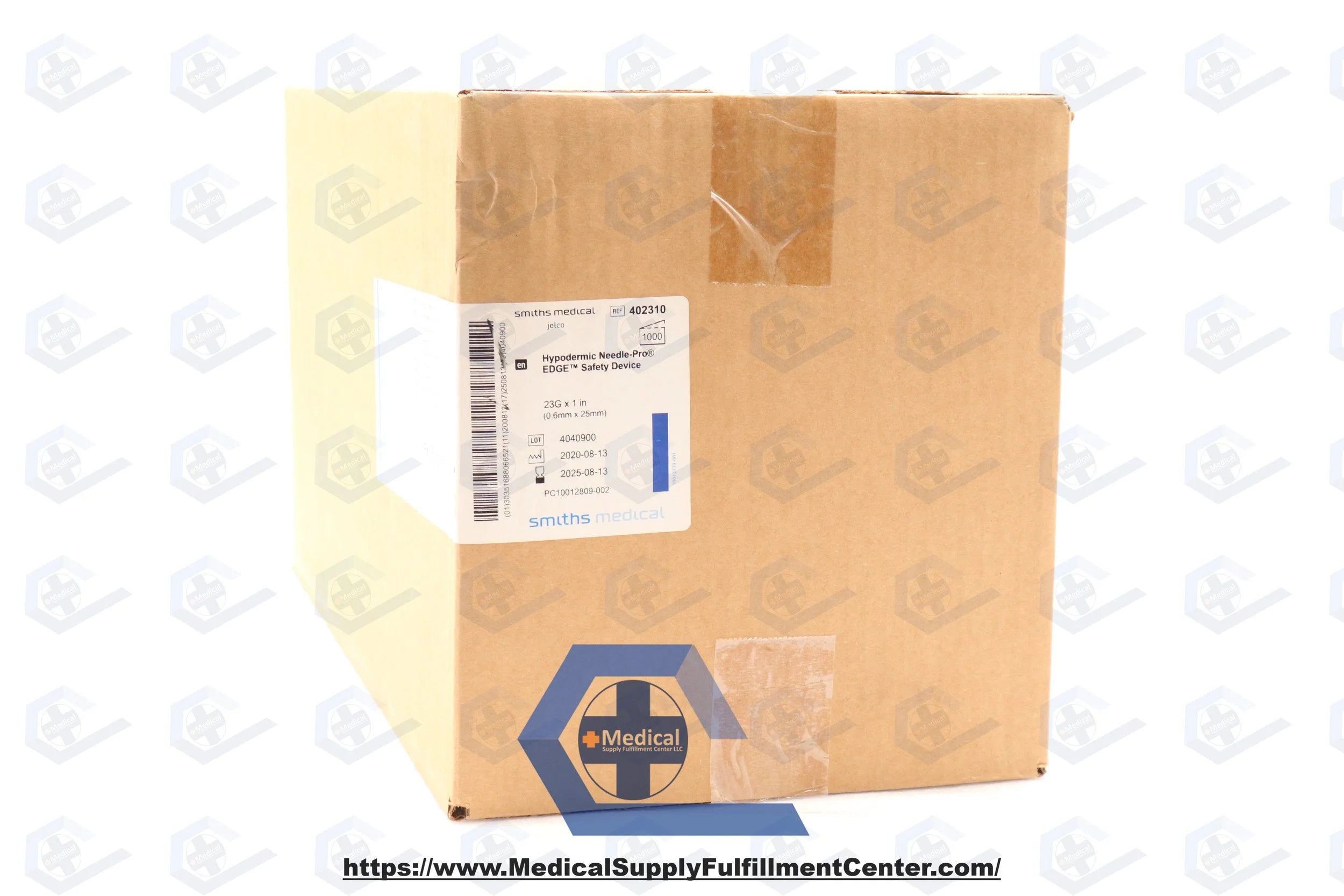 Smiths Medical | 402310 | NEEDLE, SAFETY, HYPO, 23G X 1", PRO-EDGE, BLU