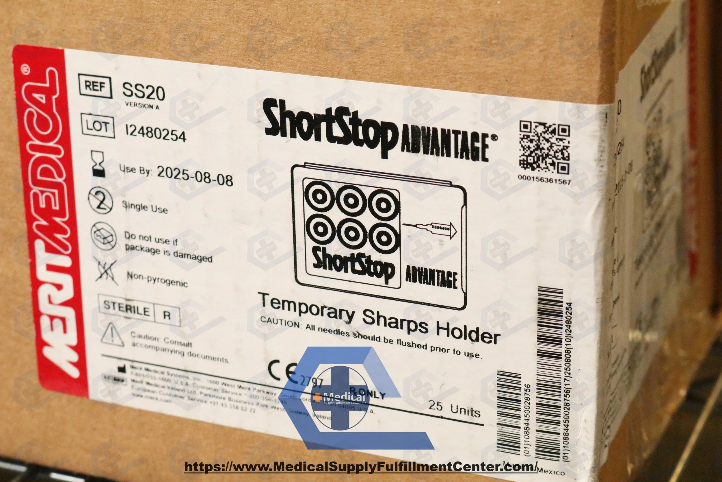Merit Medical | SS20 | ShortStop Advantage Temporary Sharps Holder