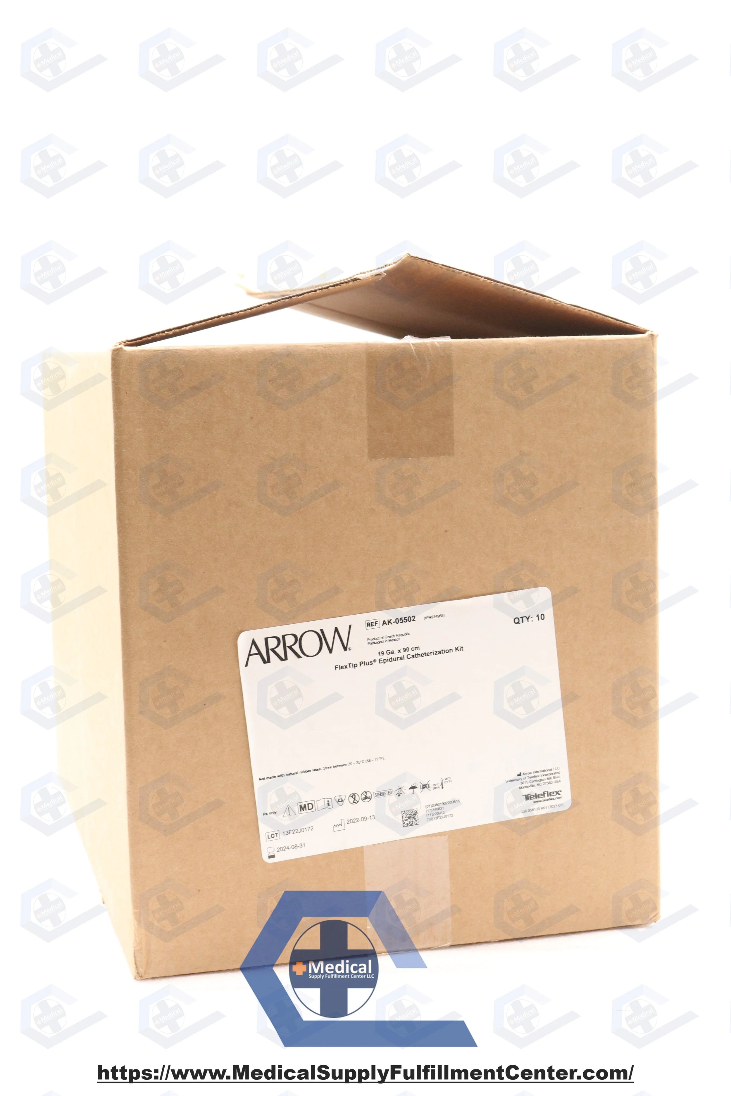 Teleflex | AK-05502 | Epidural Catheterization Kit - Epidural Catheter Kit, Flex Tip