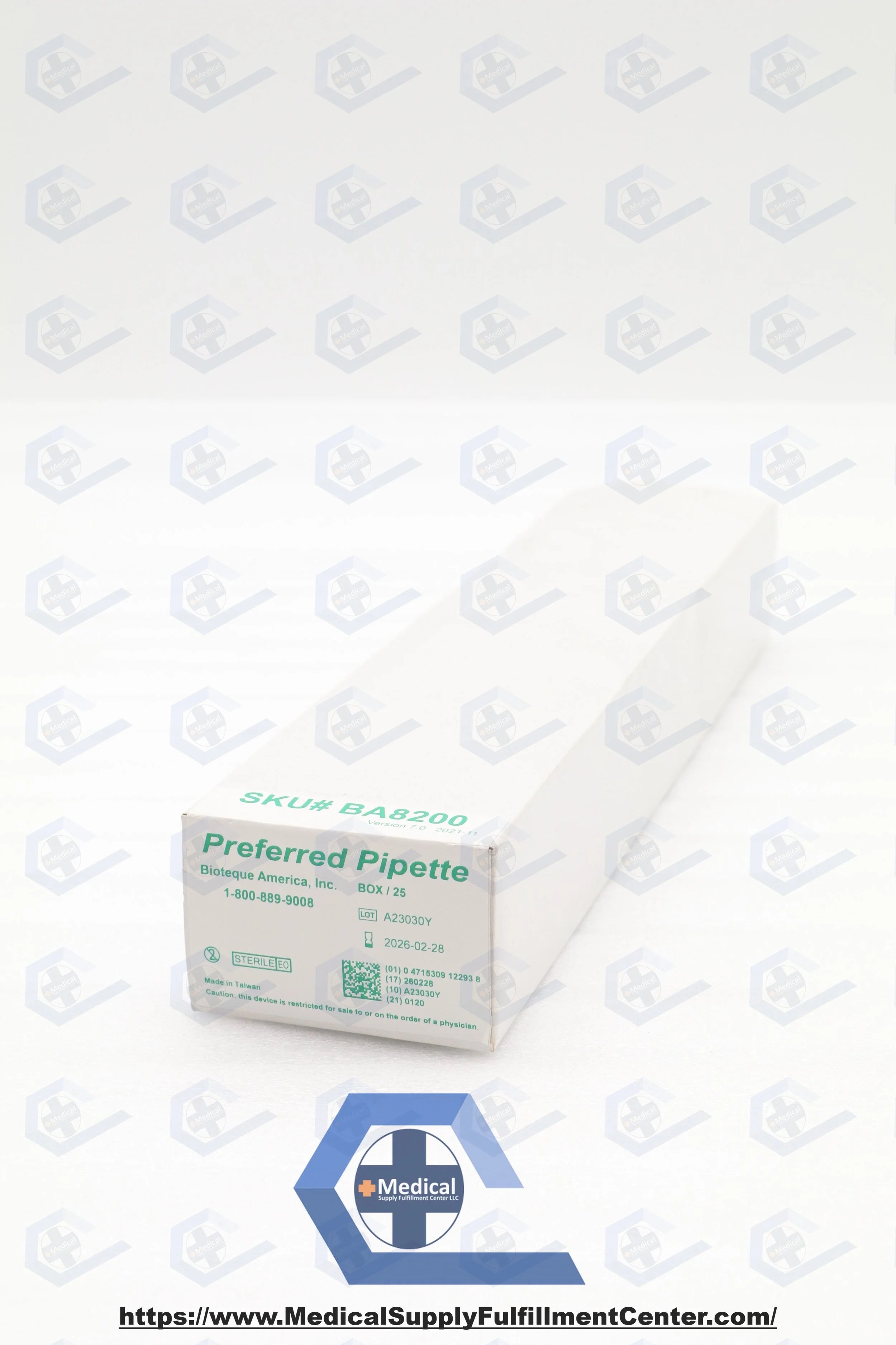 Bioteque America | BA8200 | Endometrial Sampling Device Pipelle De Cornier 23.5 cm Length Sterile