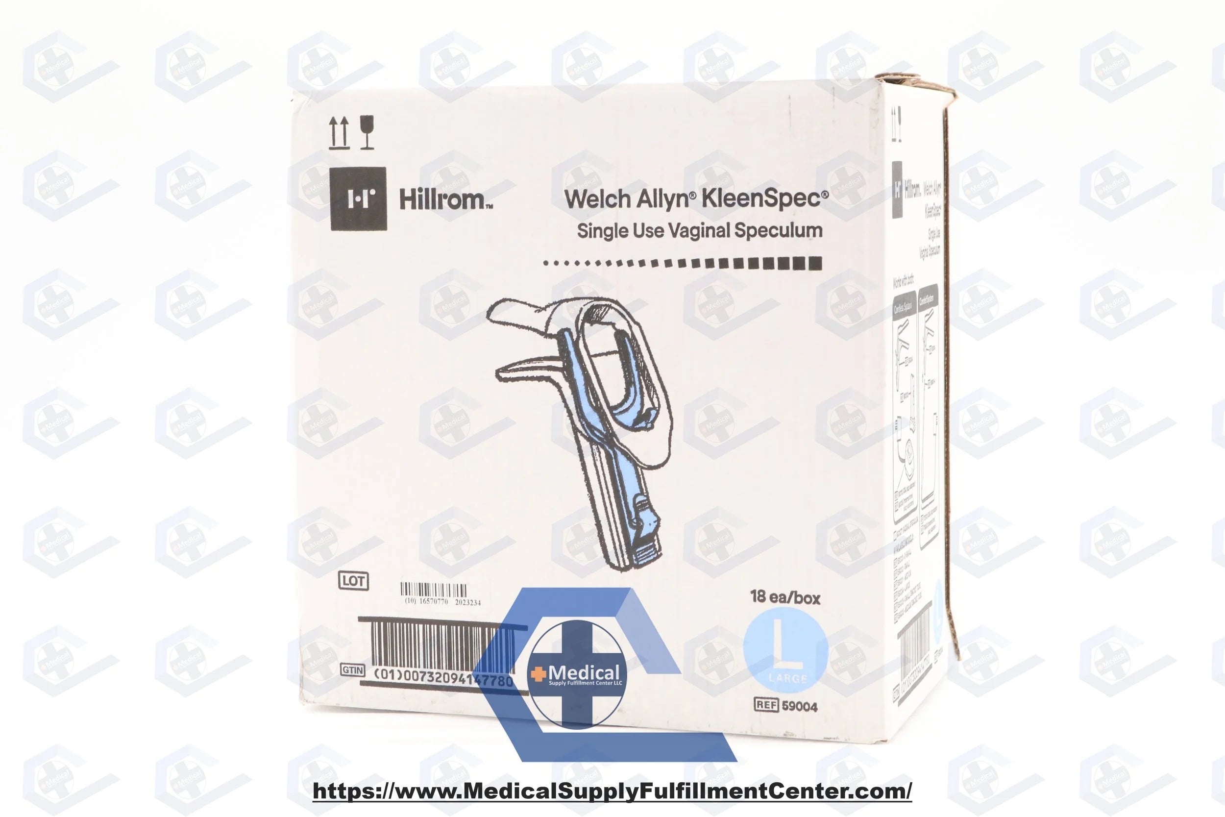 Welch Allyn | 59004 | KleenSpec 590 Series Disposable Vaginal Specula, Large