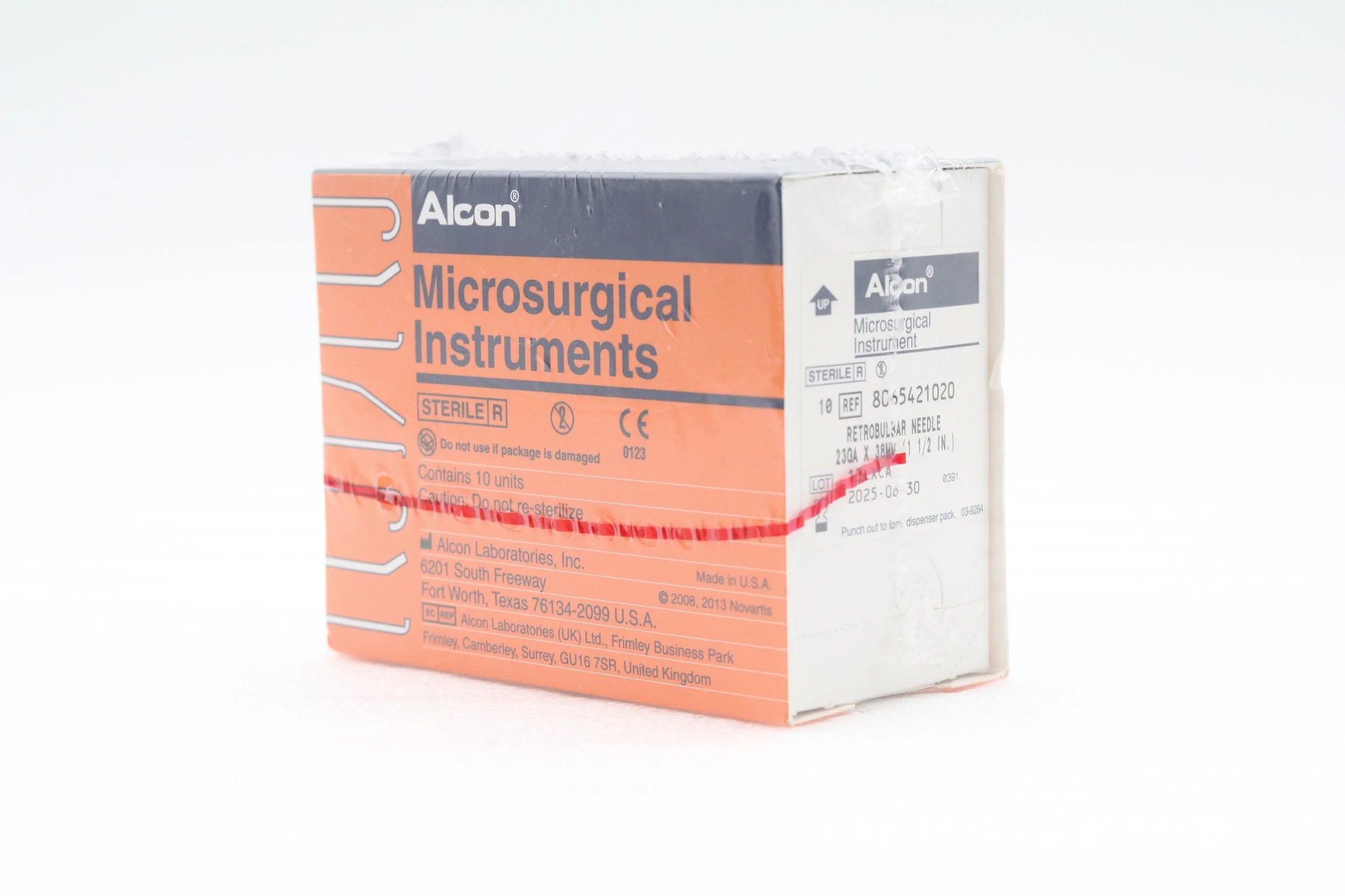 Alcon | 8065421020 | Microsurgical Instrument Retrobulbar Needle 23Ga x 38mm (1.5in)