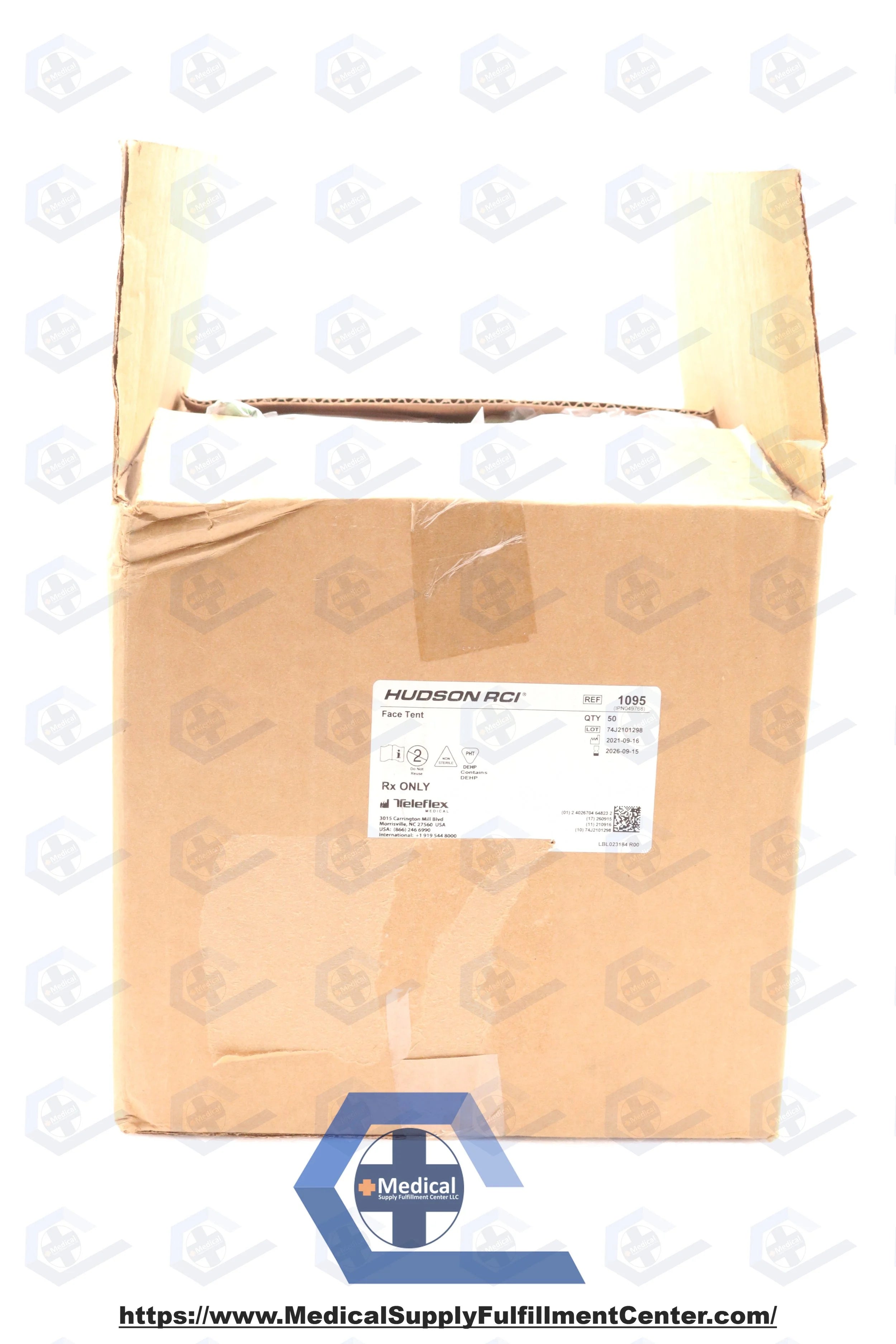 Teleflex | 1095 | AirLife Face Tent Masks - Tent Mask, Face