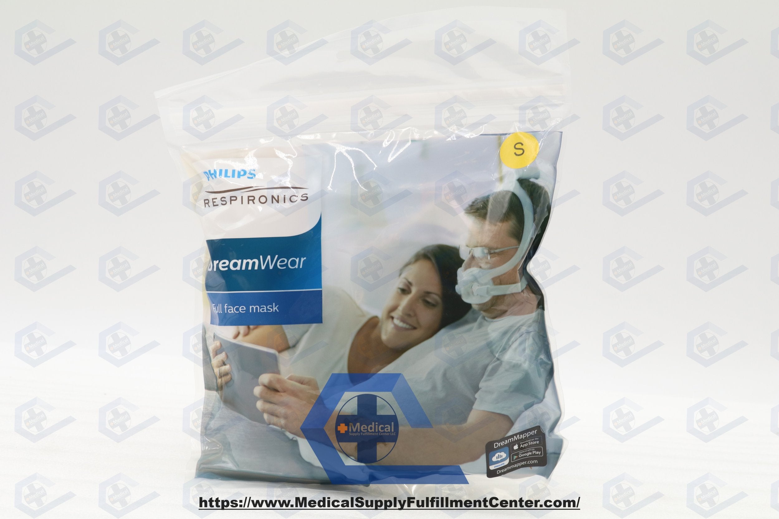 Philips Respironics | 1133375 | Philips Dreamwear Small Full Face Mask Fit Pack with Headgear Medium Frames with Small Cushion