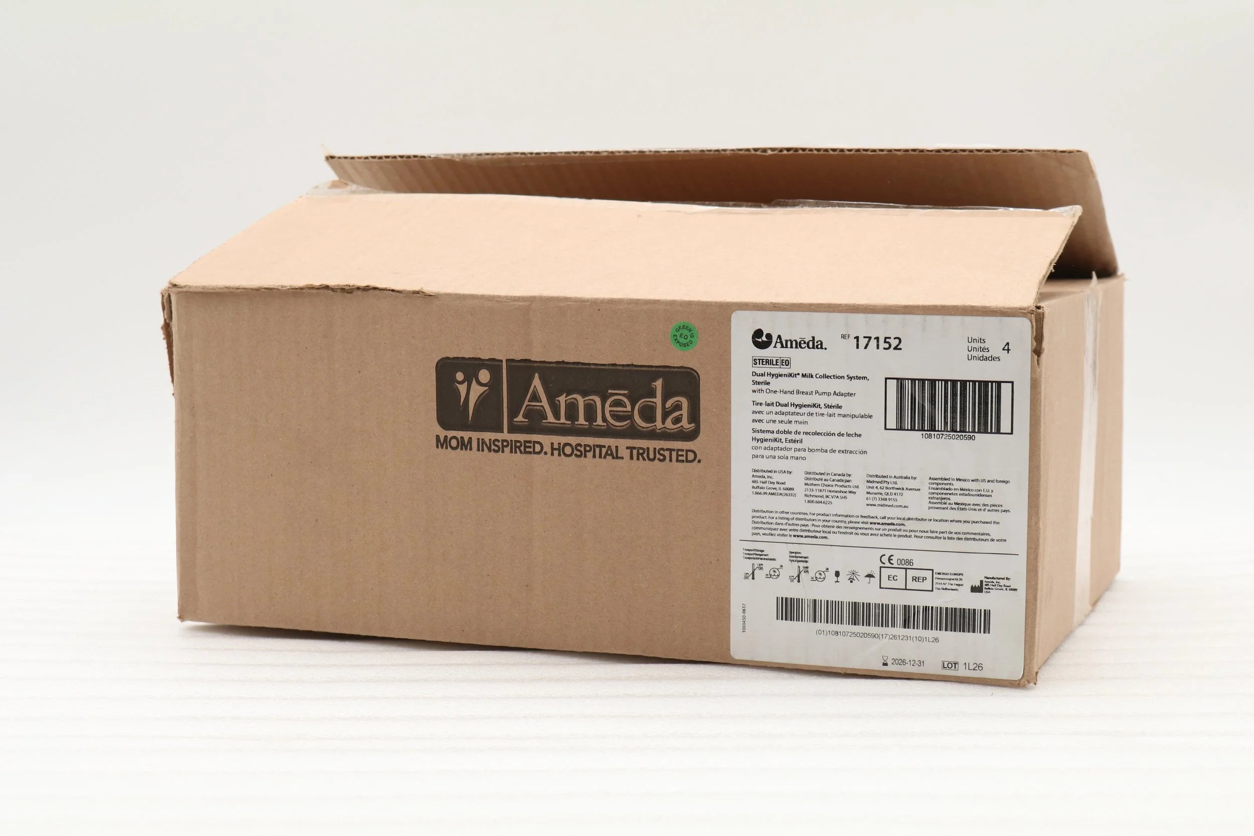Ameda | 17152 | System Breast Pump Adapter - DBD-ADAPTER, PUMP, BREAST, MILK STERILE