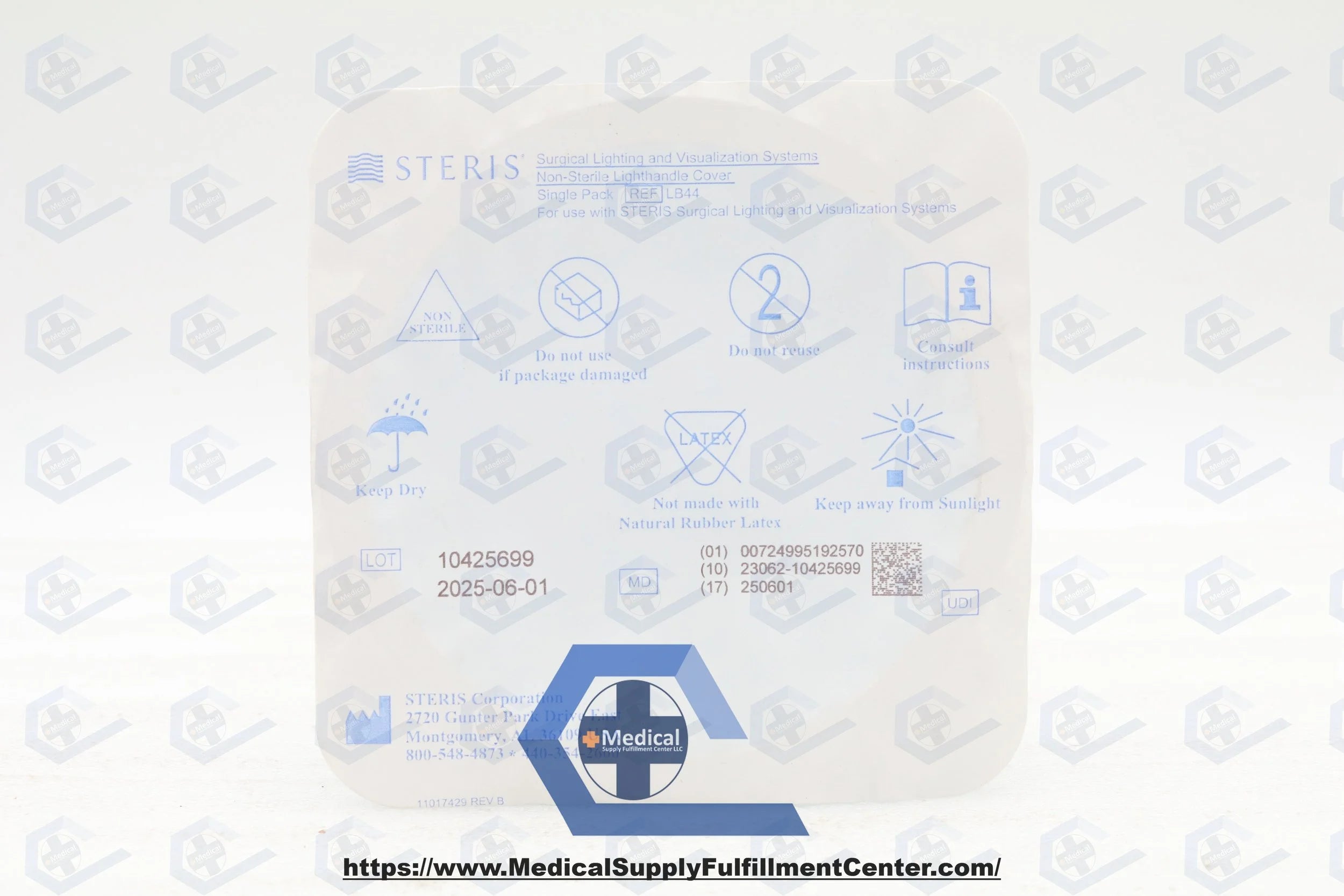 Steris | LB44 | Surgical Lightning Visualization System,NonSterile Lighthandle Cover