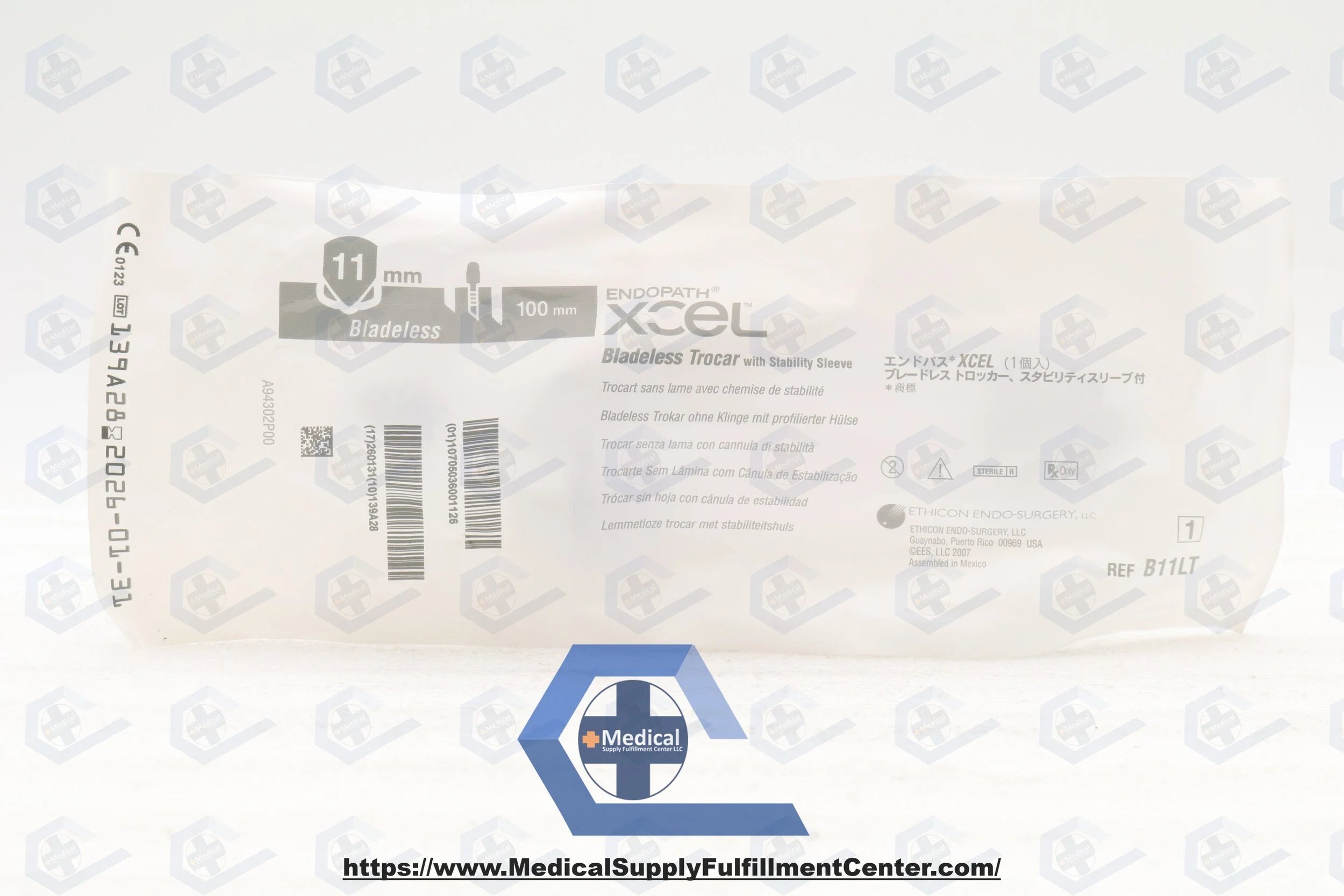 Ethicon | B11LT | Endopath XCEL 11mm 100mm Bladeless