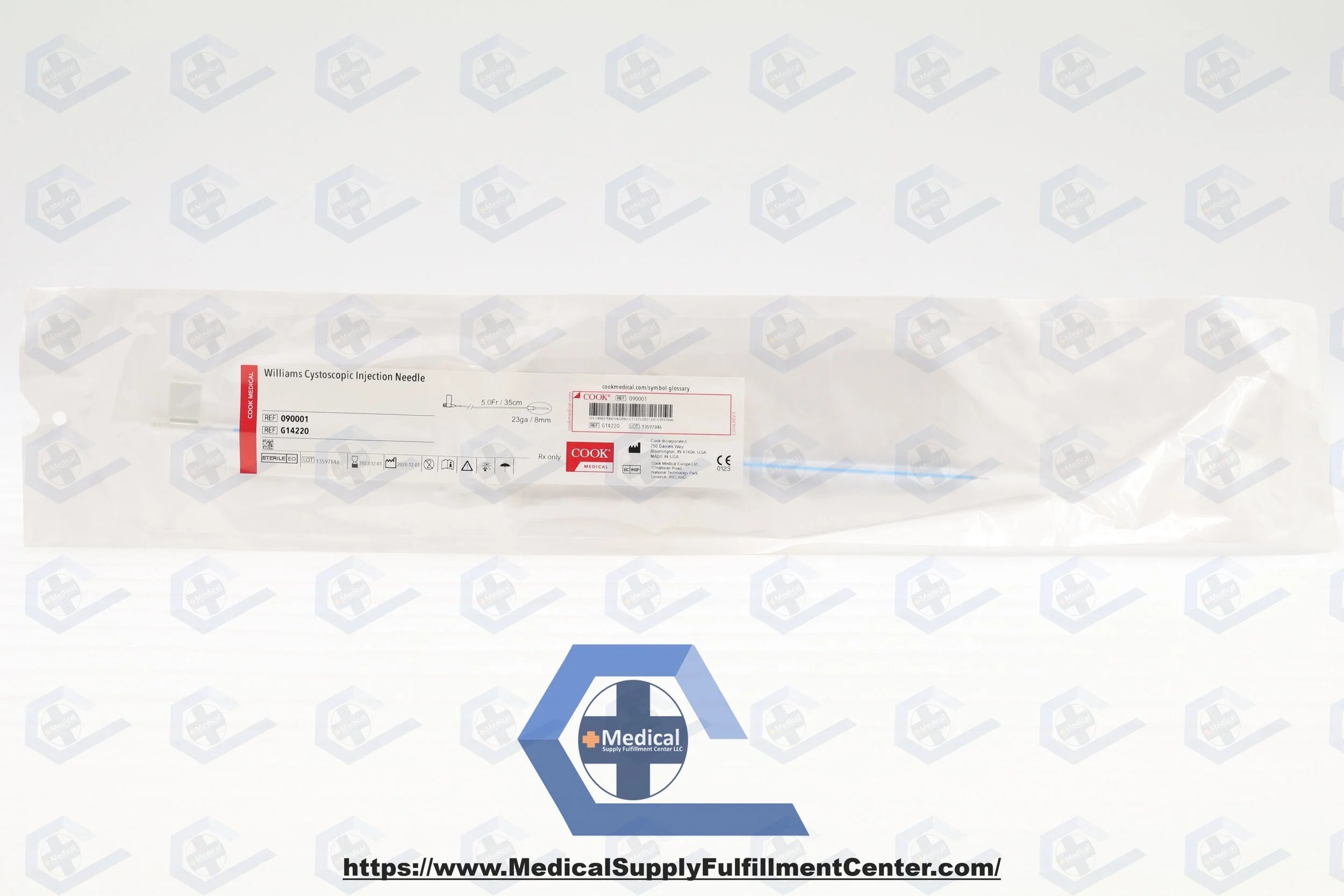 Cook Medical | G14220 | Williams Cystoscopic Injection Needle, 5F x 23G x 35cm