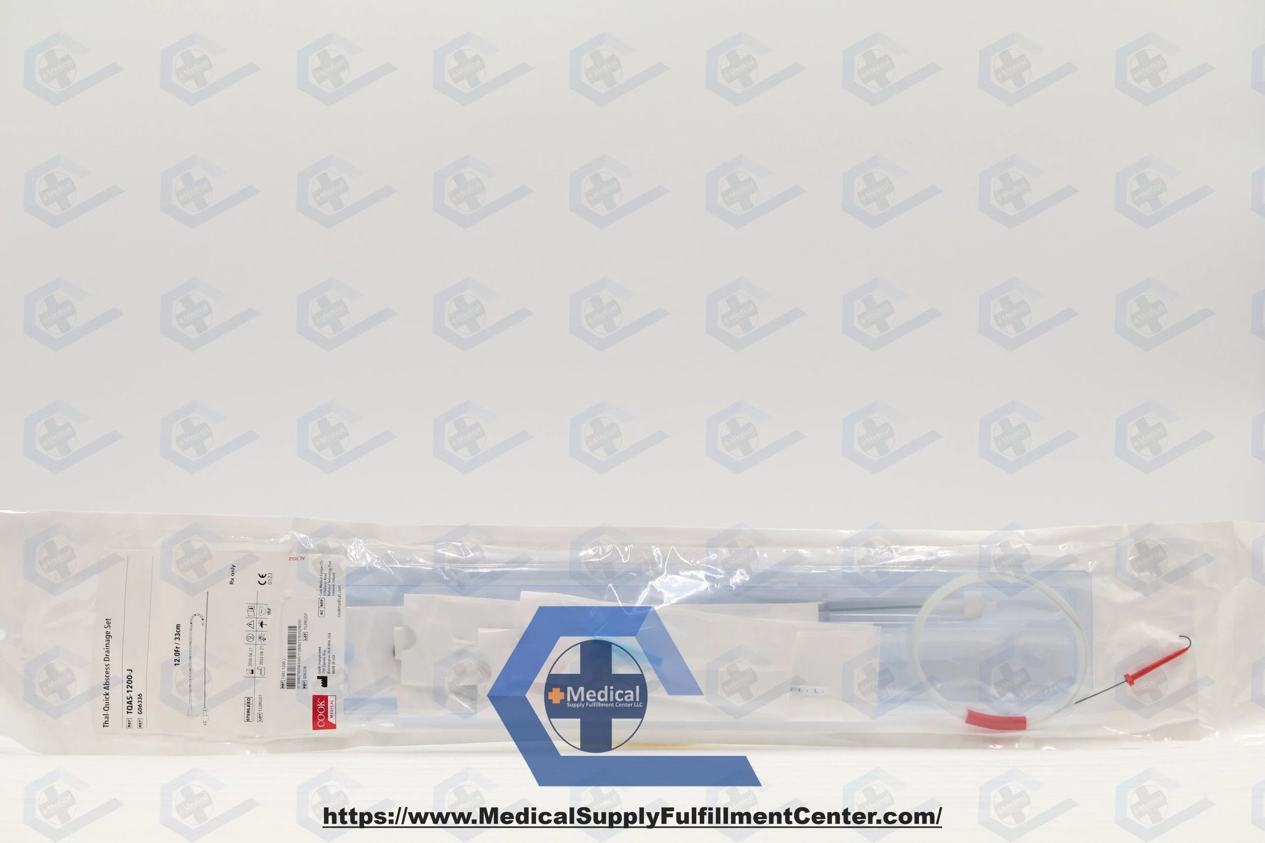 Cook Medical | G06336 | GOVT SET DRAINAGE ABSCESS *DS* THAL-QUICK 12FR .038IN 41CM