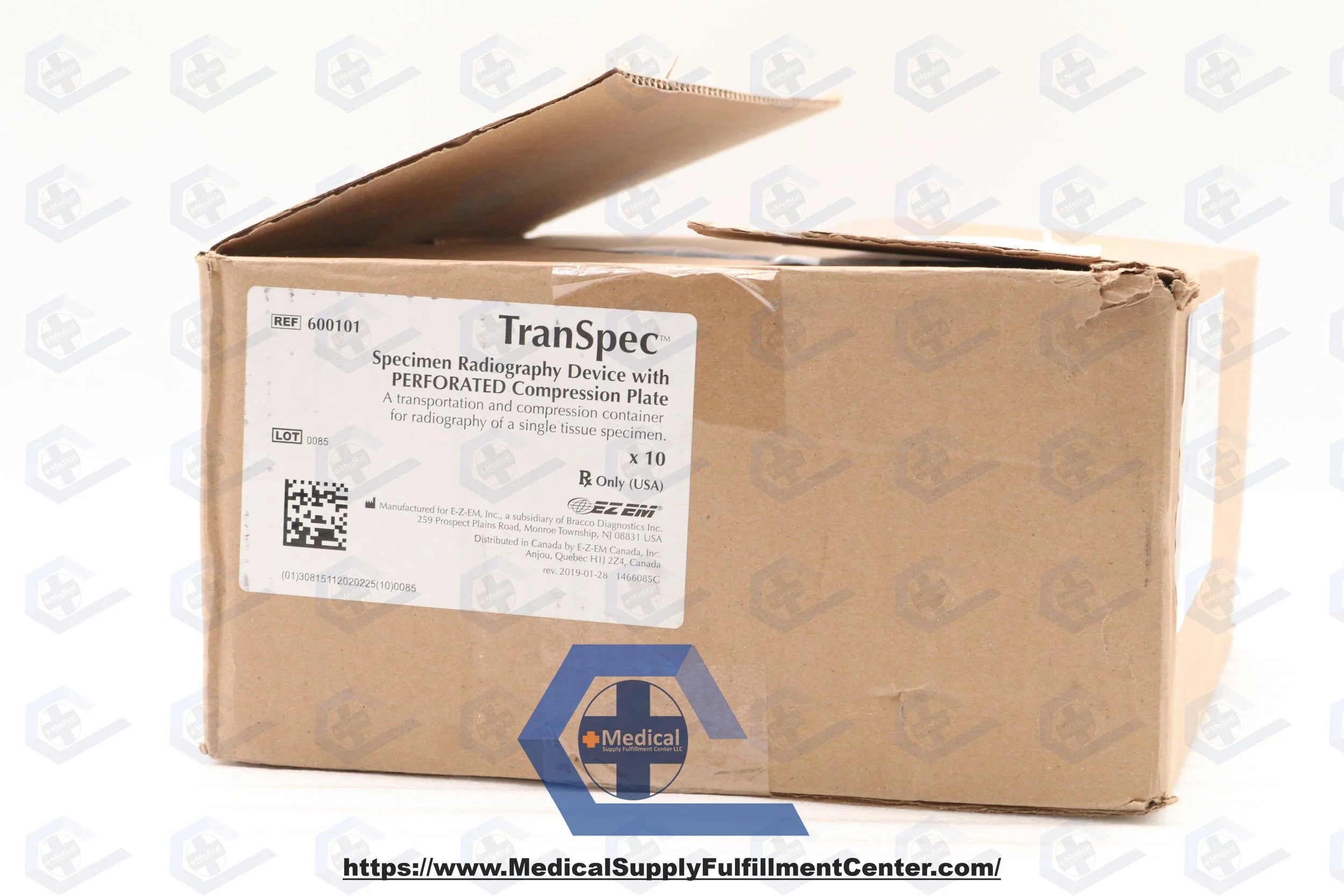 Bracco | 600101 | Transpec Device with Perforated Plate - Transpec Dubbin Device
