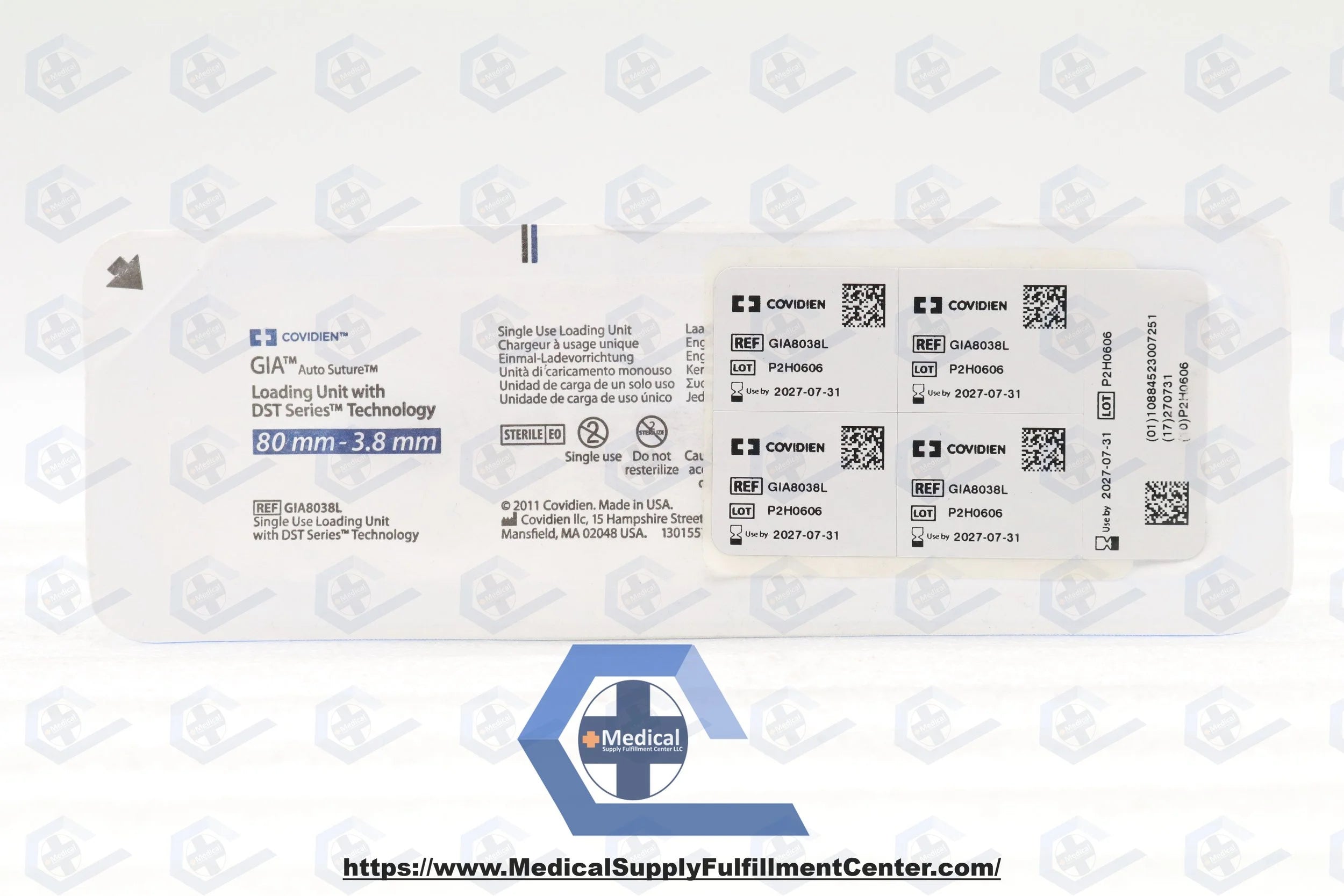 Covidien | GIA8038L | GIA Auto Suture 80mm - 3.8mm RELOAD