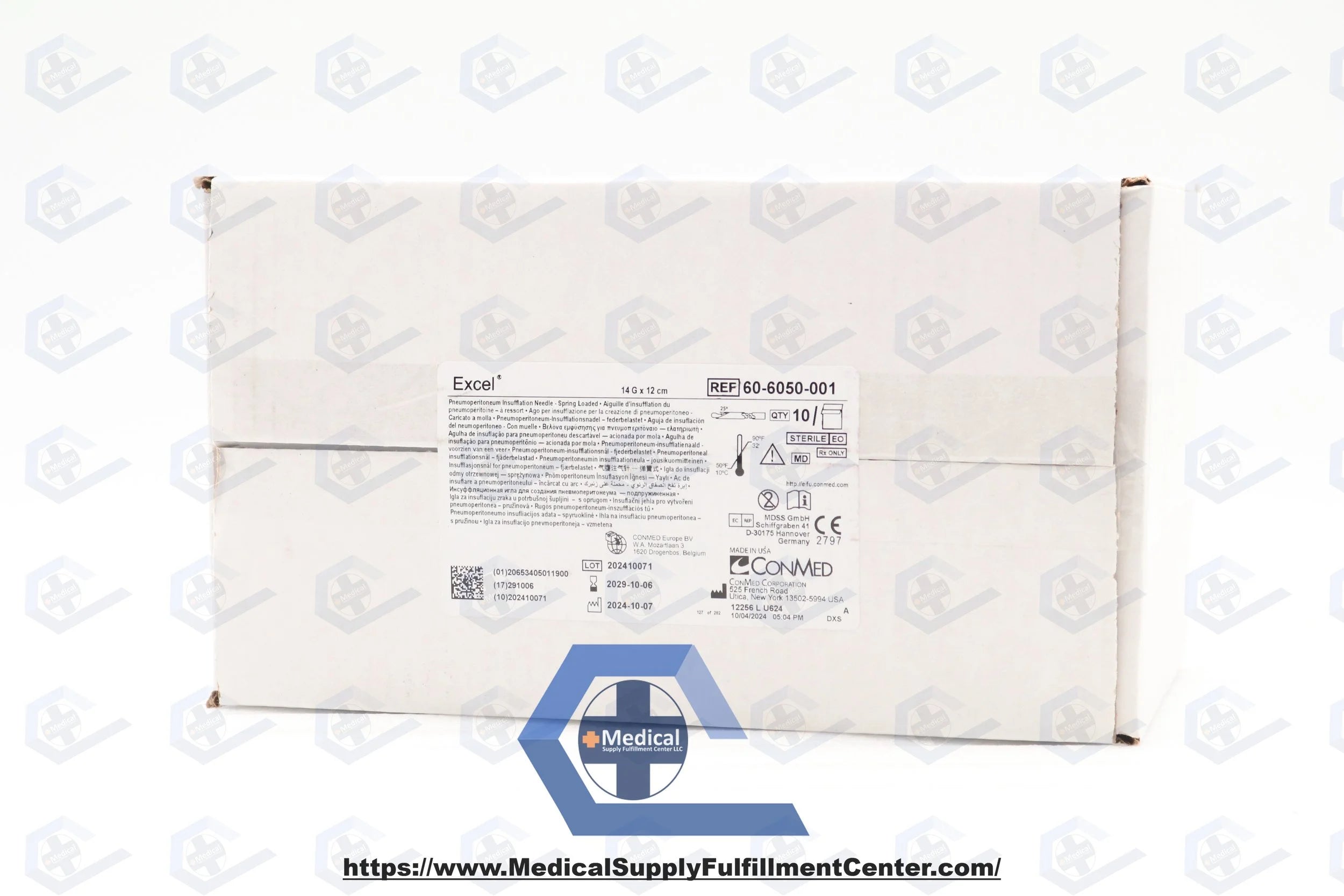 Conmed | 60-6050-001 | Excel 120mm Insufflation (Veress) Needle