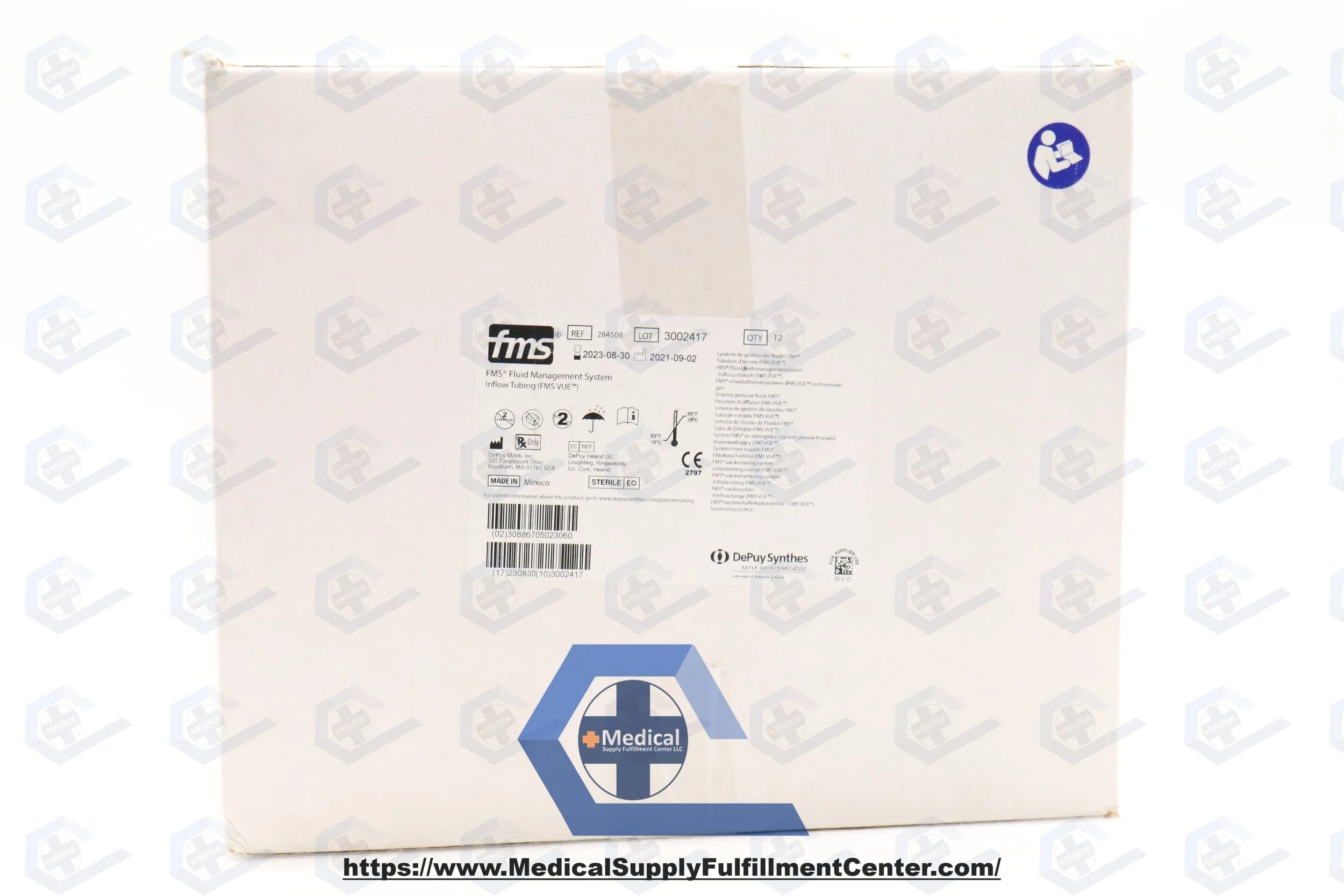 Depuy Synthes | 284508 | Fms Fluid Management System Inflow Tubing
