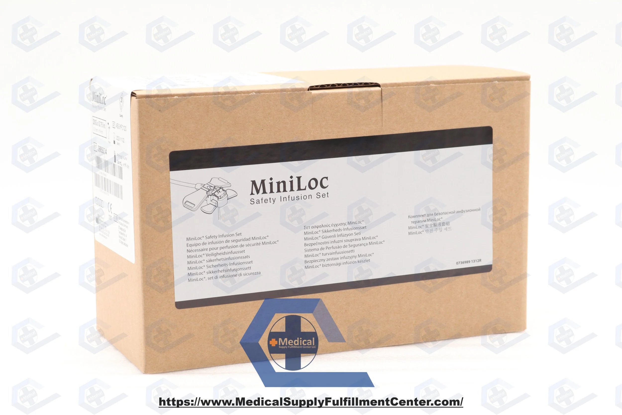 Bard | 0682034 | MiniLoc Safety Infusion Sets - MiniLoc Safety Winged Infusion Set, 20G x 0.75"