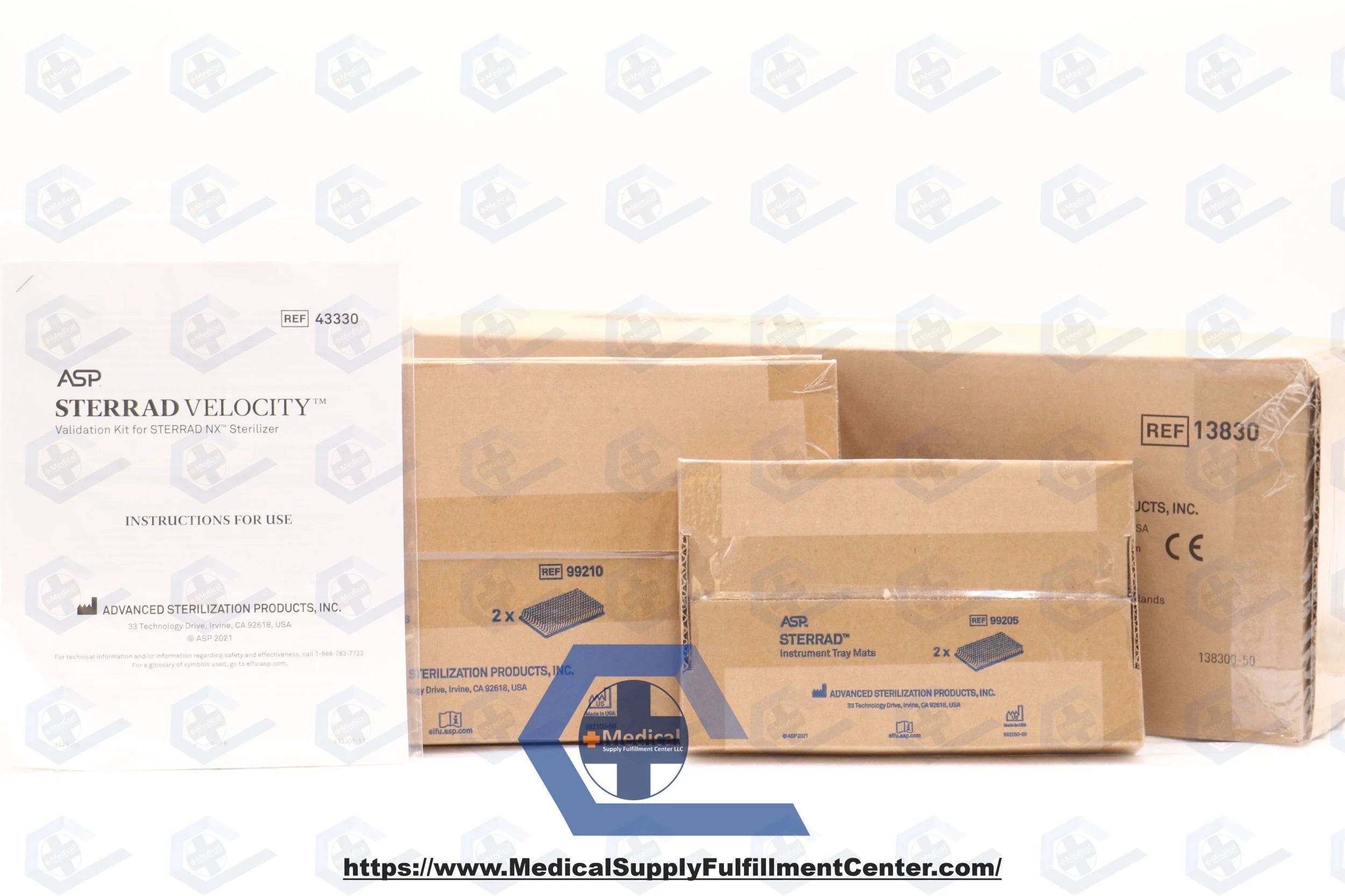 Advanced Sterilization Products | 43330 | STERRAD VELOCITY Validation Kit for STERRAD NX Sterilizer containing REFs 13830 99205 99210
