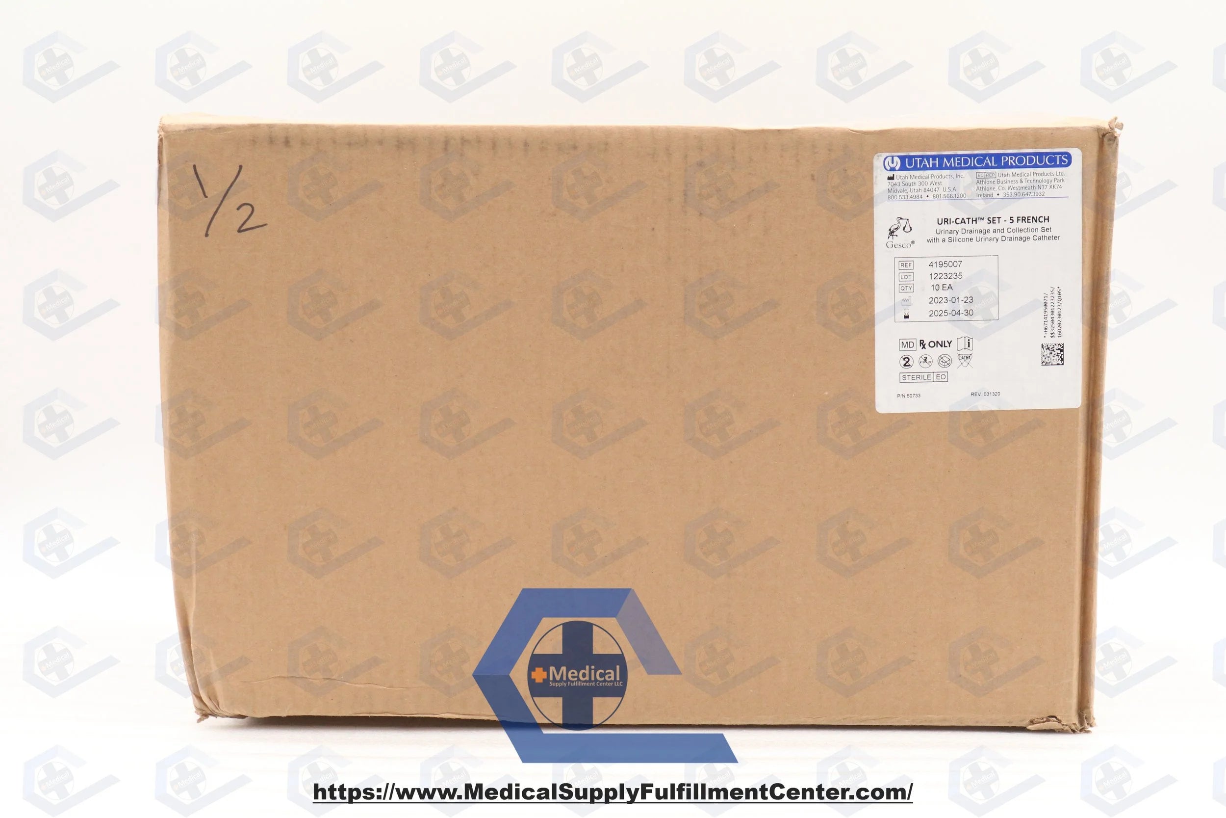 Utah Medical | 4195007 | Uri-Cath Urinary Catheters - Urinary Silicone Catheter, 5 Fr