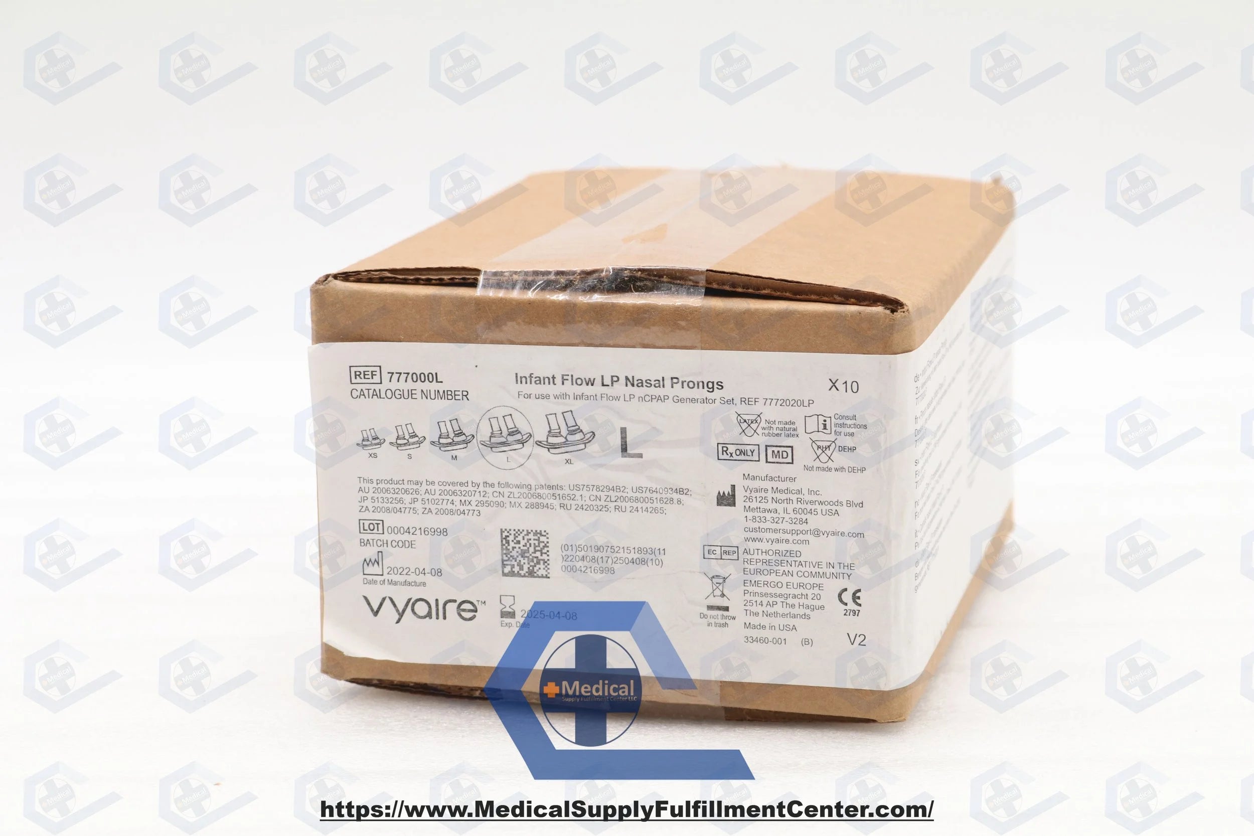 Vyaire Medical | 777000L | INFANT FLOW LP Nasal Prongs, Size L