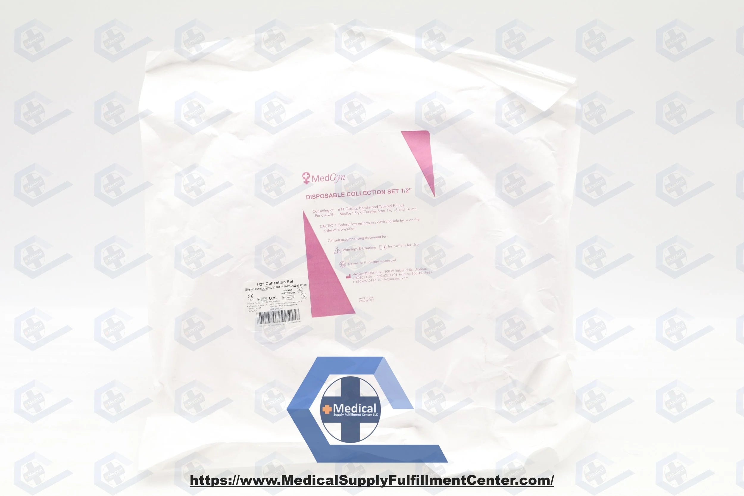 MedGyn Products | 022312 | COLLECTION SET, W/HANDLE DISP 1/2"