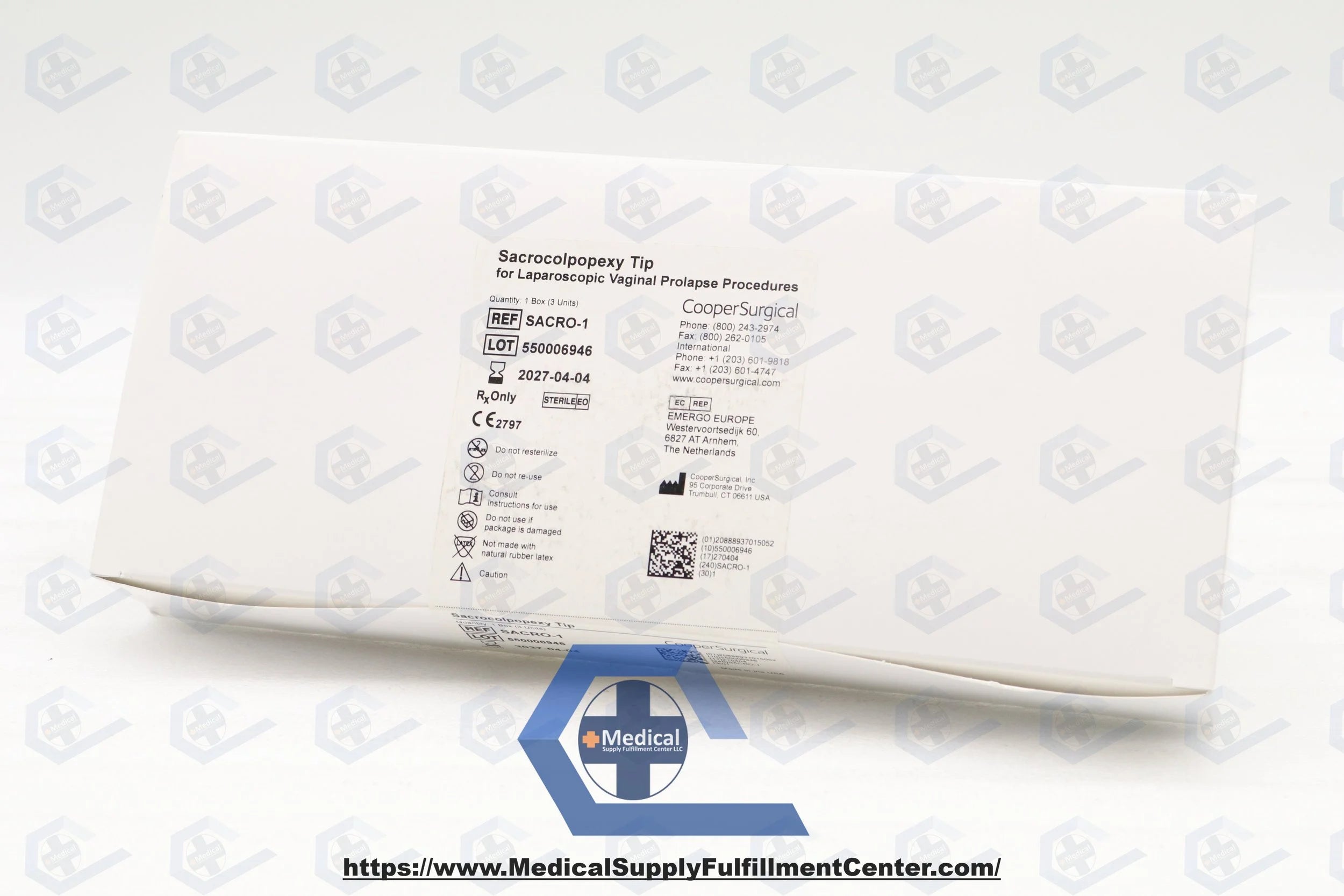 Cooper Surgical | SACRO-1 | Sacrocervicopexy Tip, Large