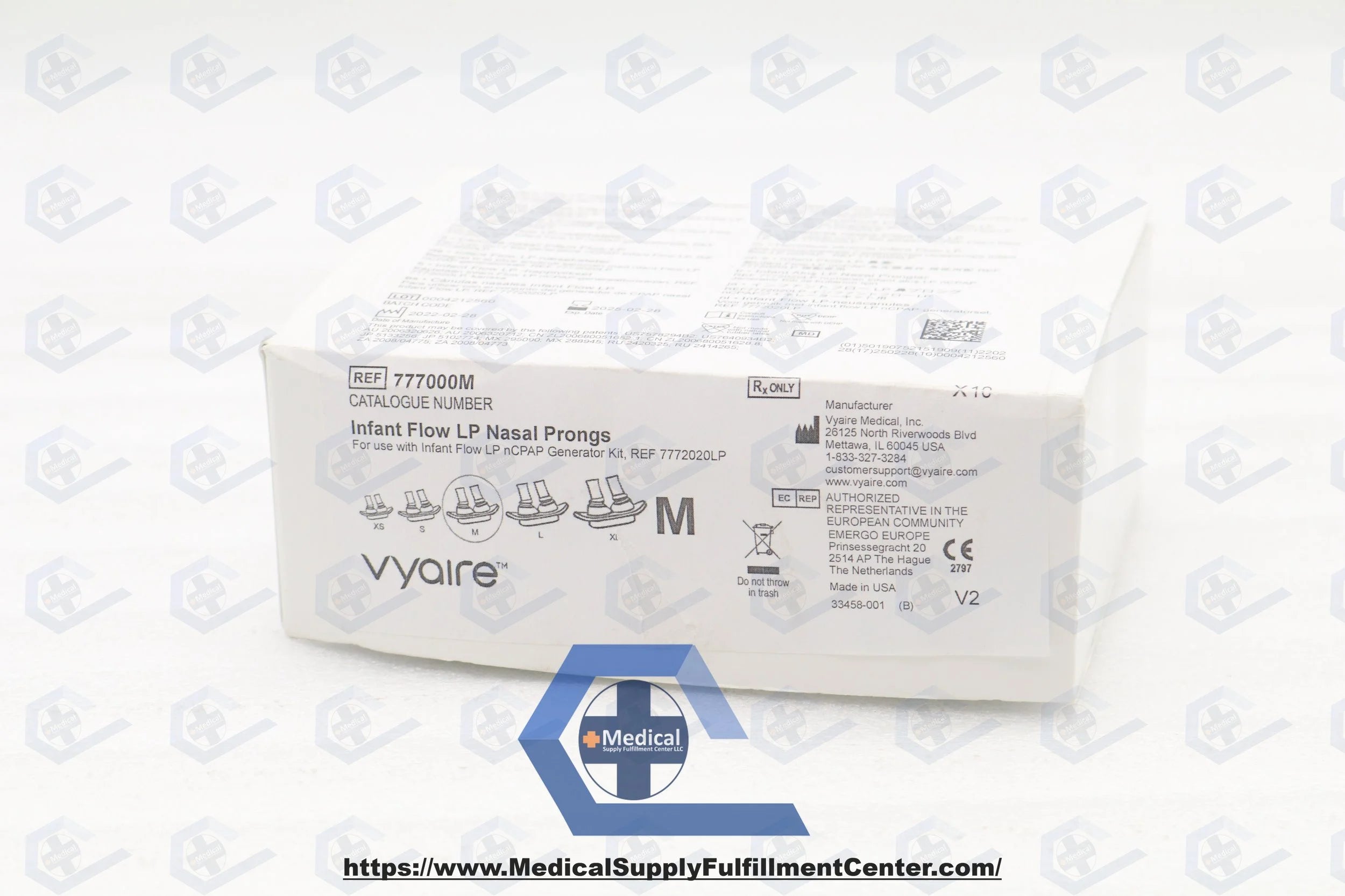 Vyaire Medical | 777000M | Infant Flow LP Nasal Prongs, Size M