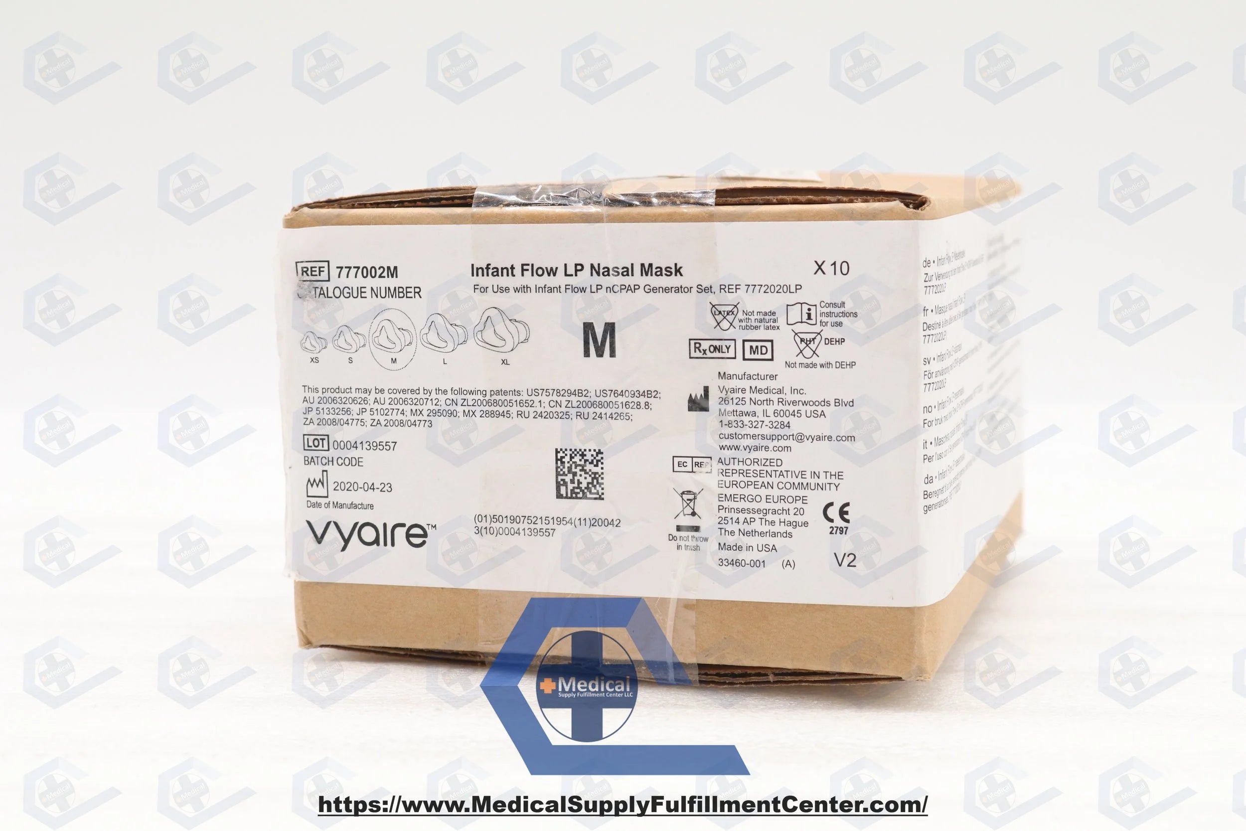 Vyaire Medical | 777002M | Infant Flow LP Nasal Mask, Size M