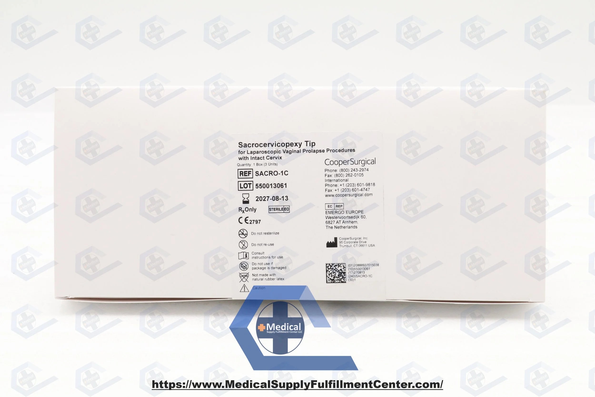 Cooper Surgical | SACRO-1C | Sacrocervicopexy Tip, Concave Distal End