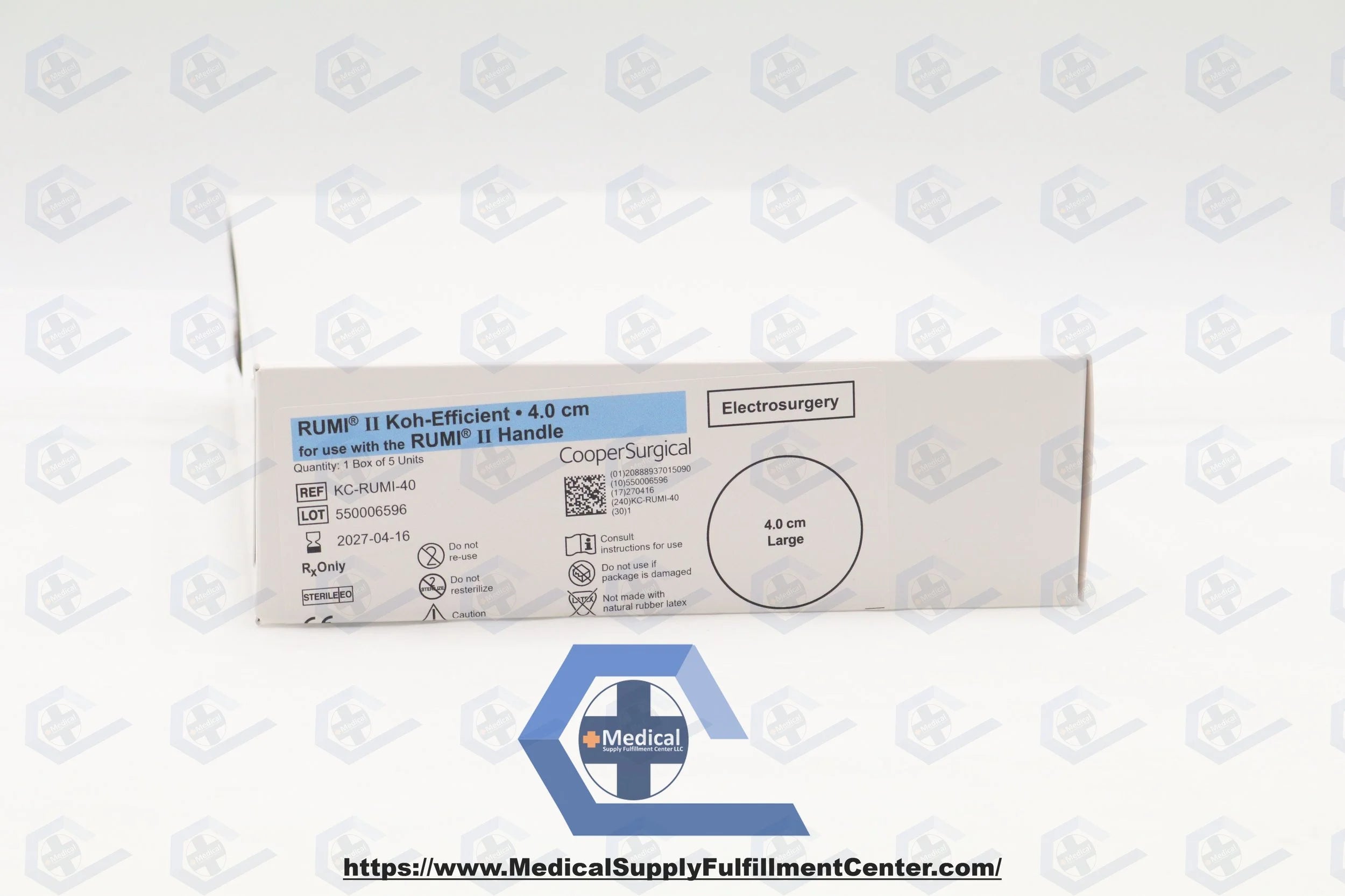 Cooper Surgical | KC-RUMI-40 | Rumi II/Koh-Efficient for Electrosurgery, 4.0cm